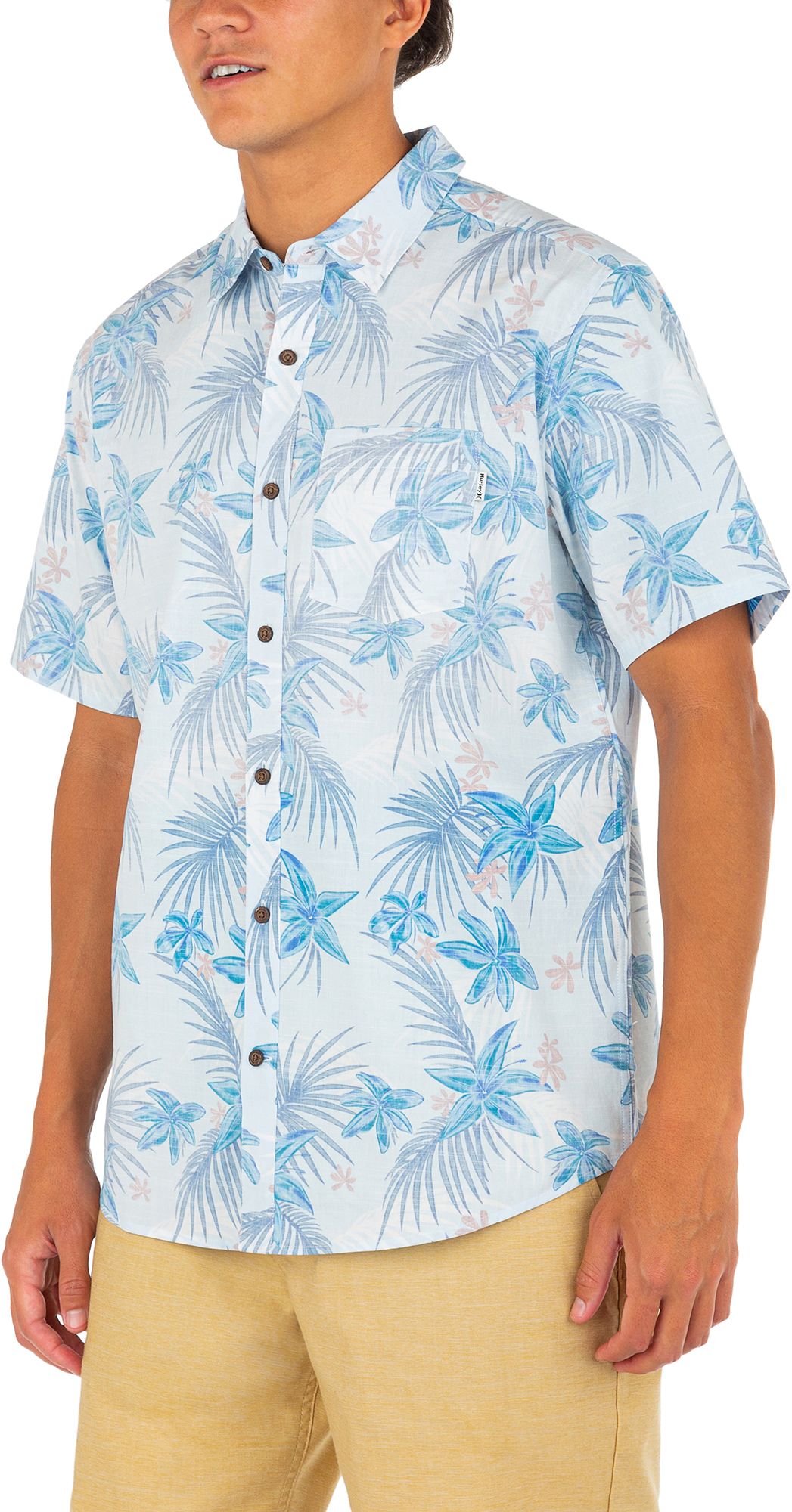 Hurley Men's Bungalow Floral Short Sleeve Button Up Short product image