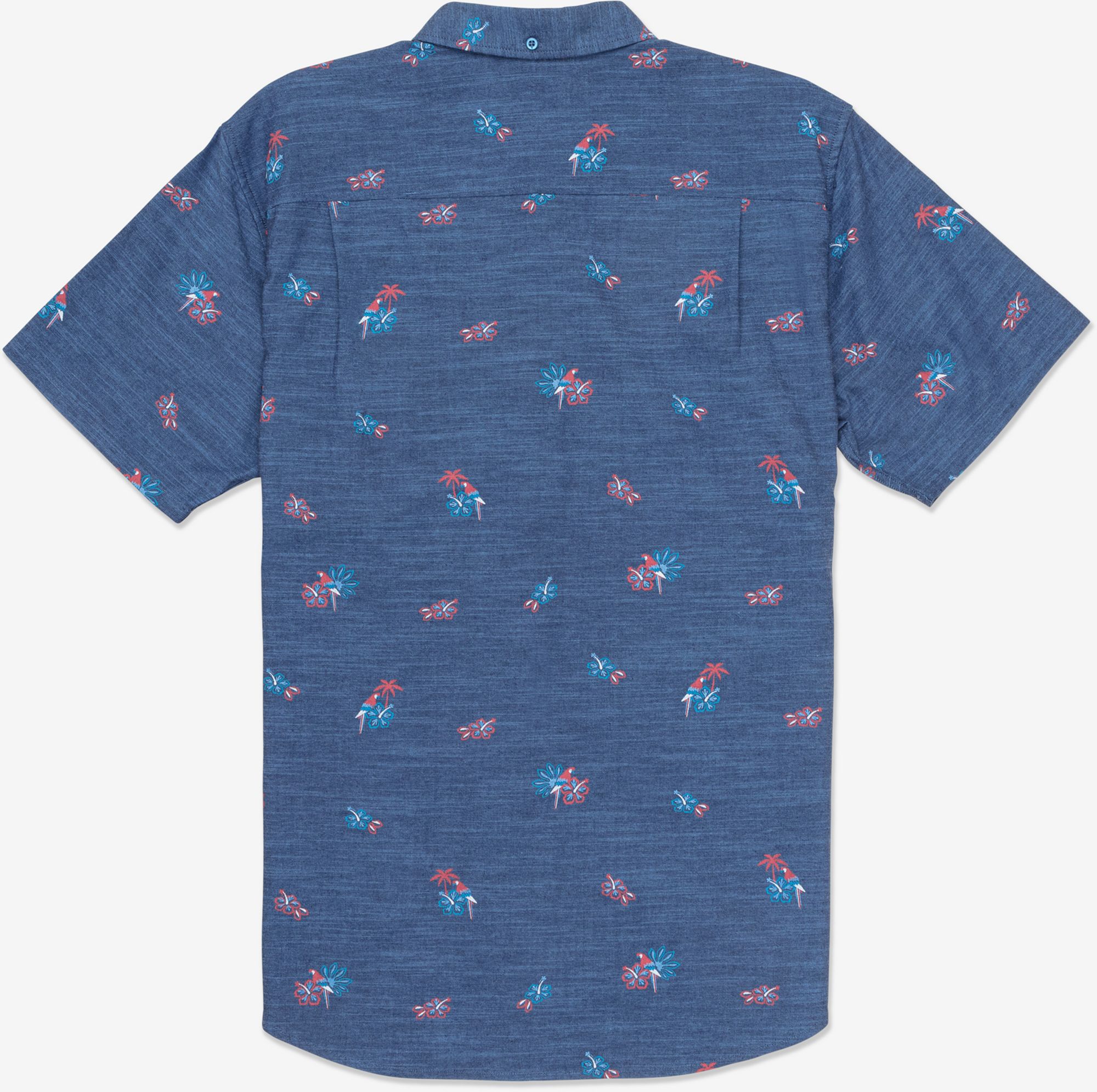 Hurley Men's One and Only Stretch Print Short Sleeve Shirt product image