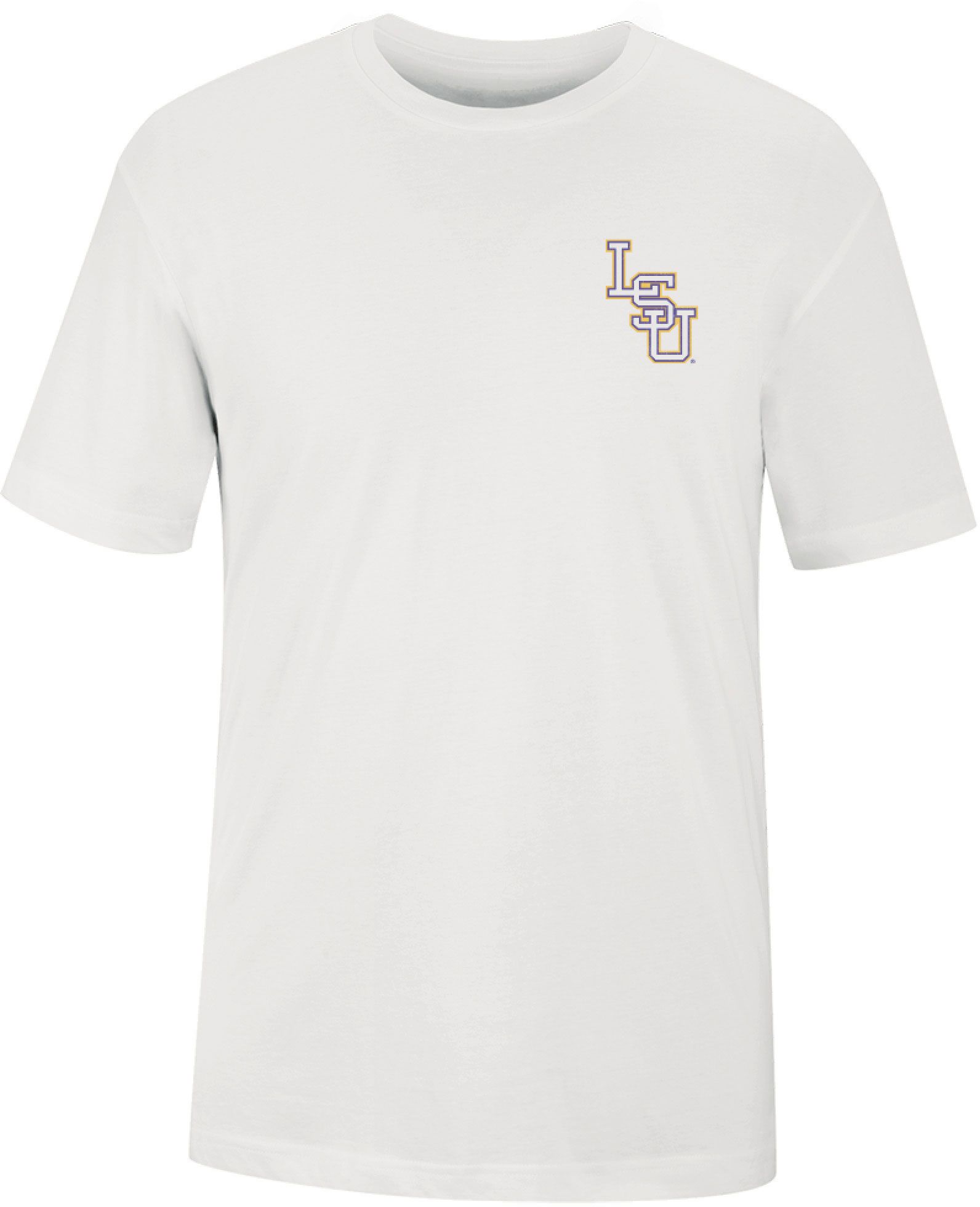 USCAPE Men's LSU Tigers White Sandlot T-Shirt product image