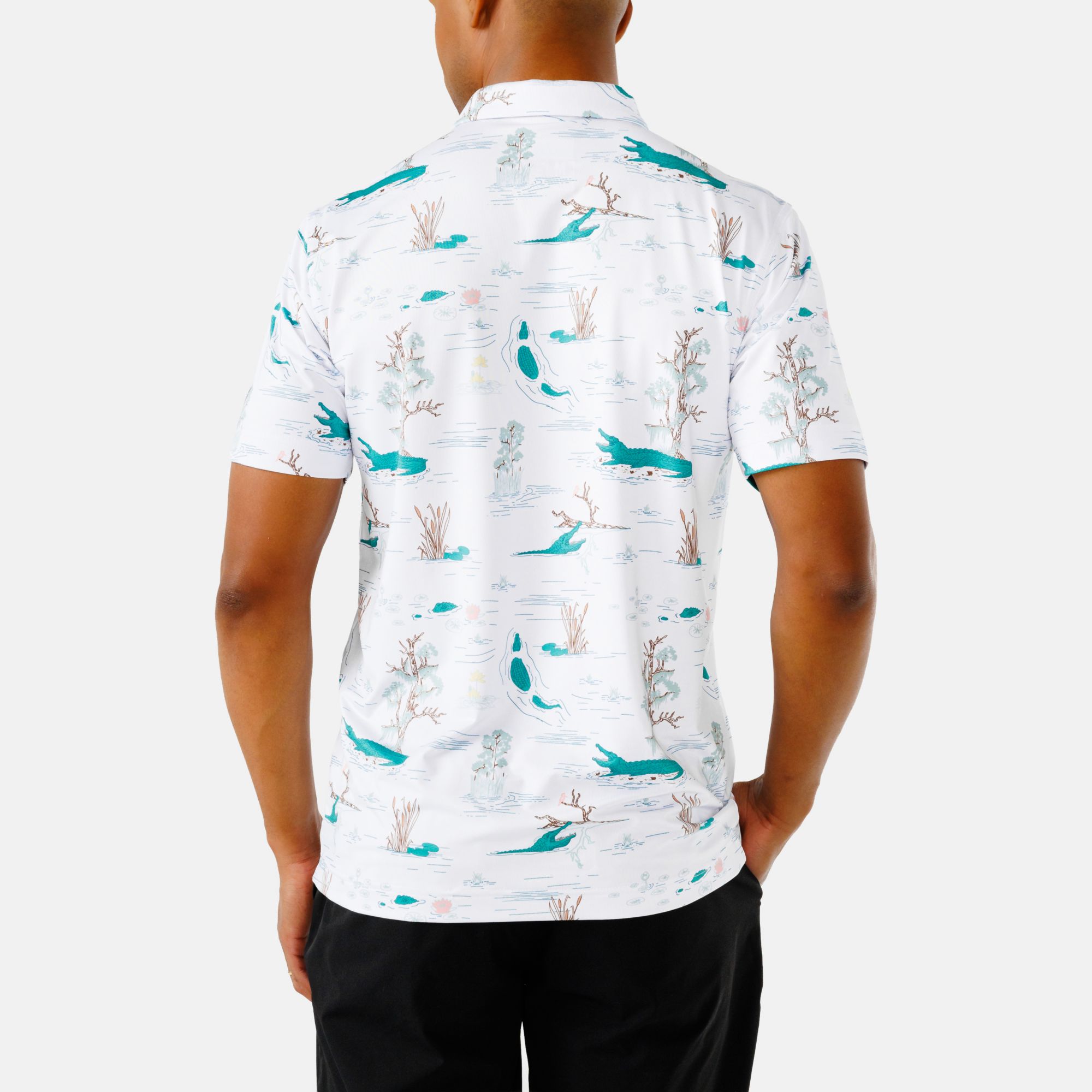 Waggle Men's Water Hazard Golf Polo product image