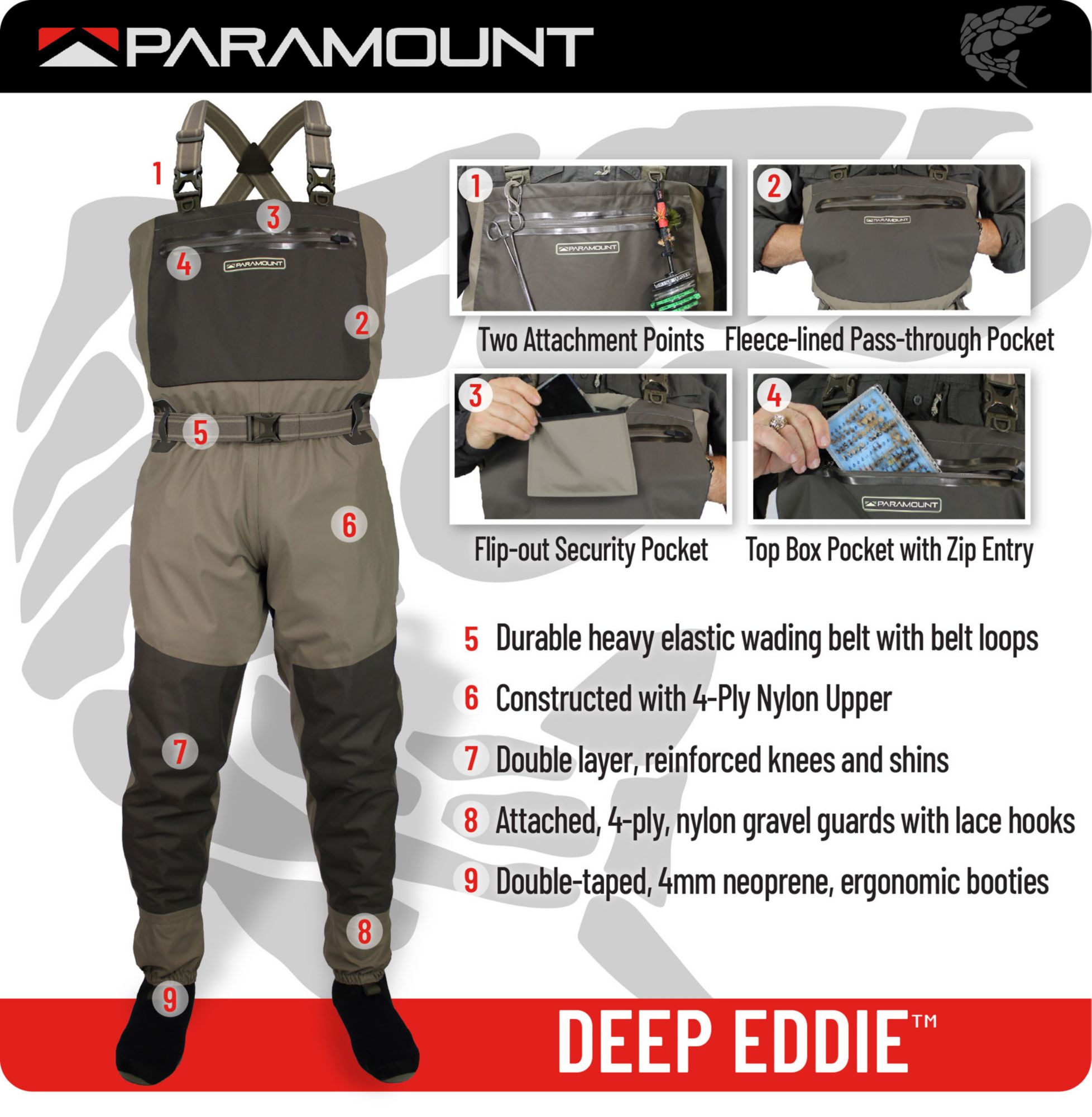 Paramount Deep Eddy Chest Waders product image