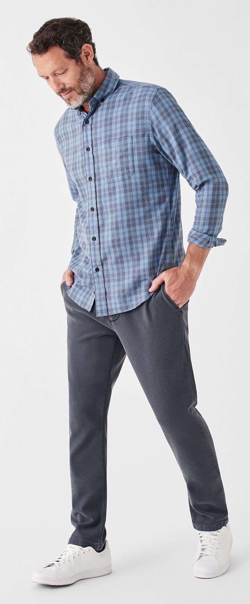 Faherty Men's Movement Featherweight Twill Shirt product image