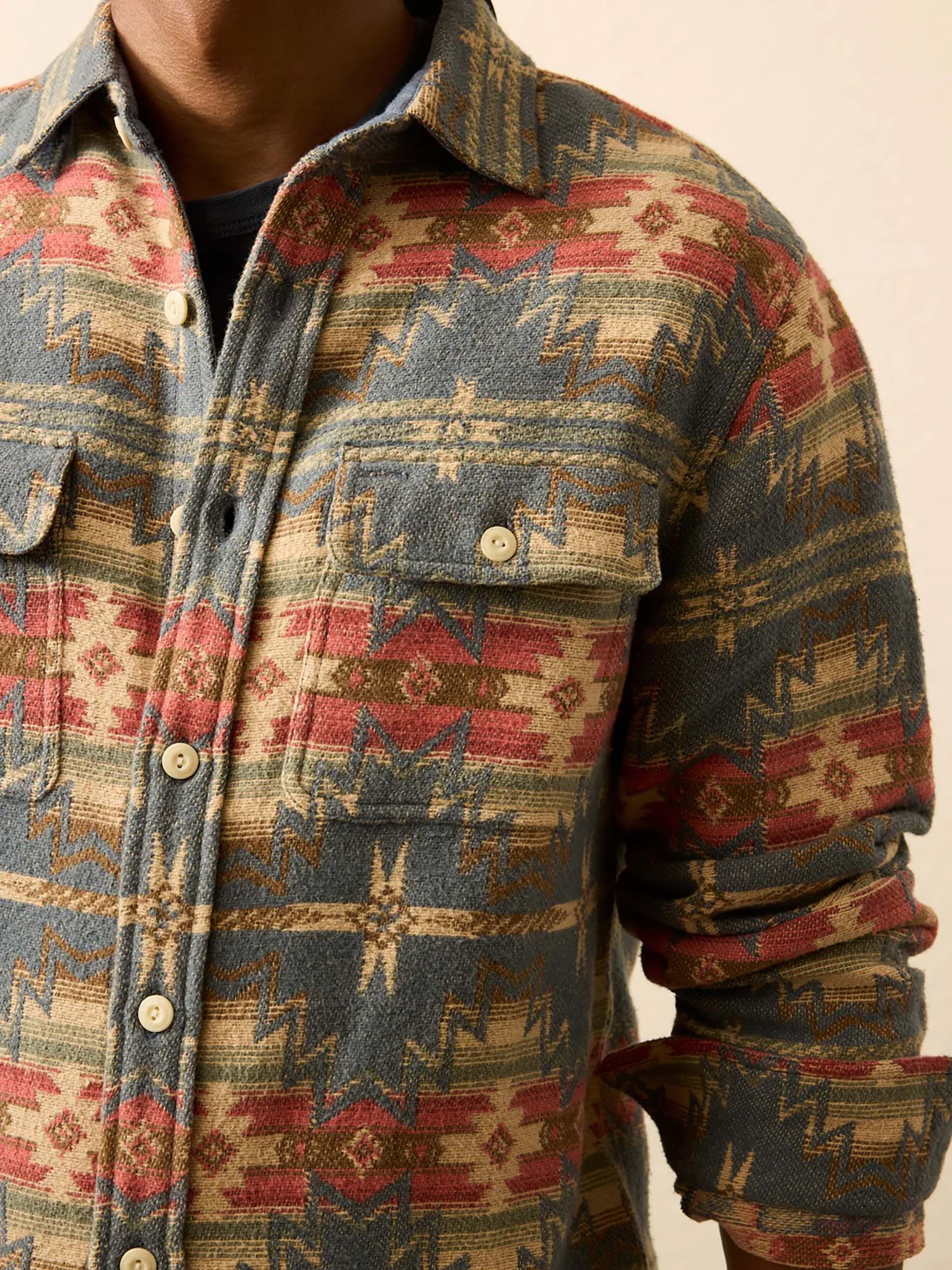 Faherty Men's Doug Good Feather Canyon Overshirt product image
