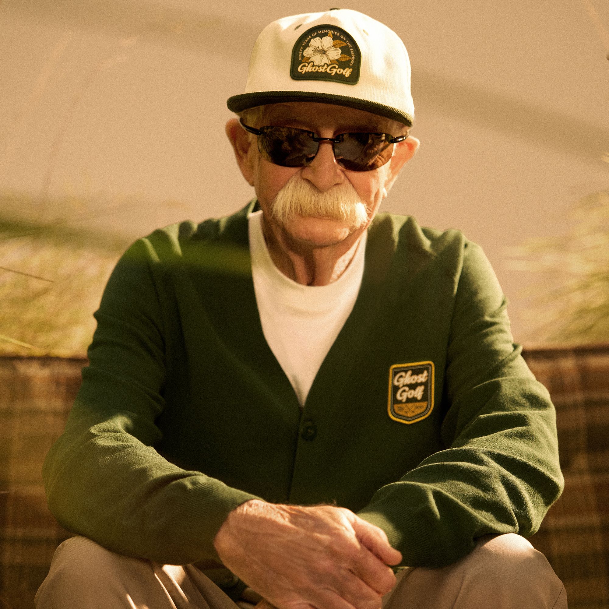 GHOST GOLF Men's Patrons Azalea Golf Hat product image