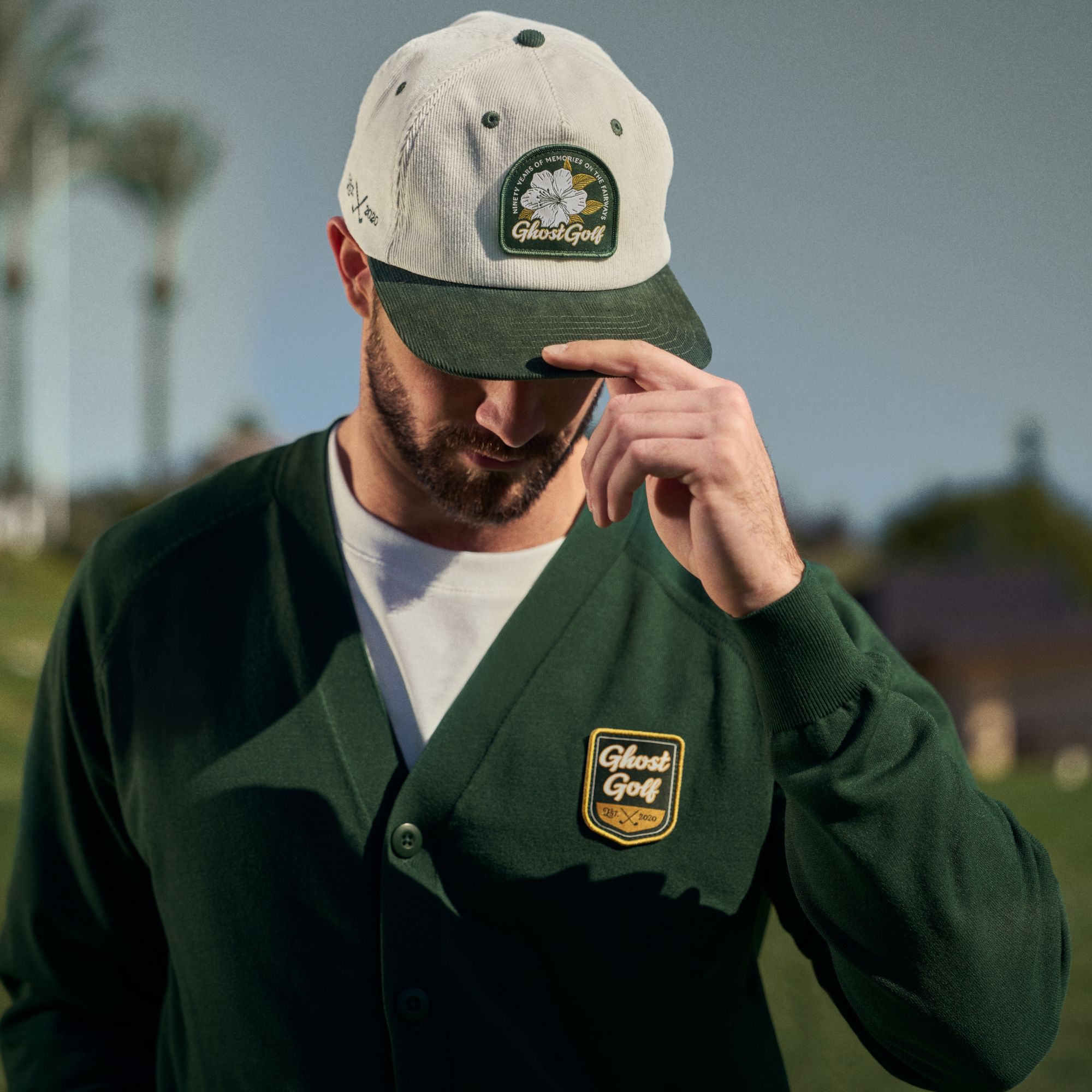 GHOST GOLF Men's Patrons Azalea Golf Hat product image