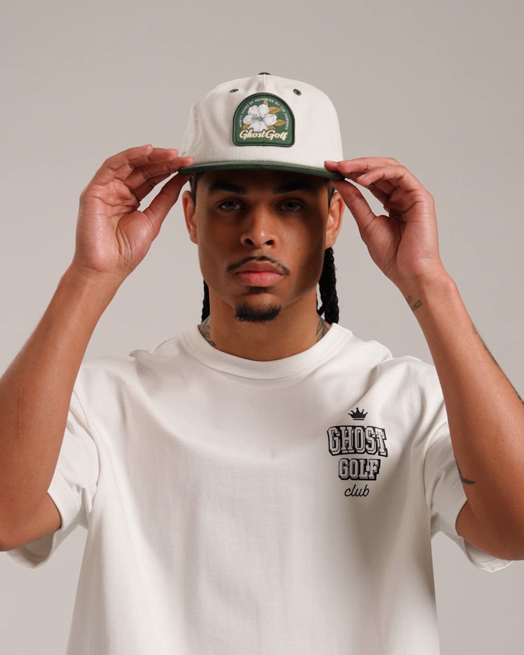 GHOST GOLF Men's Patrons Azalea Golf Hat product