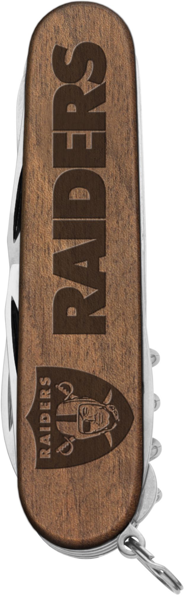 Sports Vault Las Vegas Raiders Classic Wood Pocket Multi-Tool product image