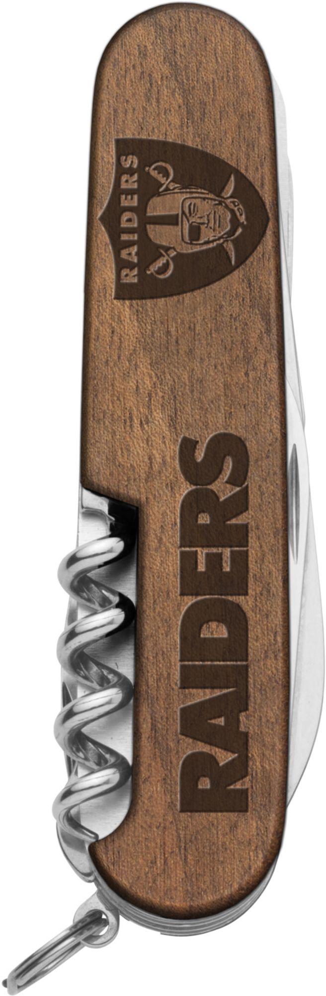 Sports Vault Las Vegas Raiders Classic Wood Pocket Multi-Tool product image