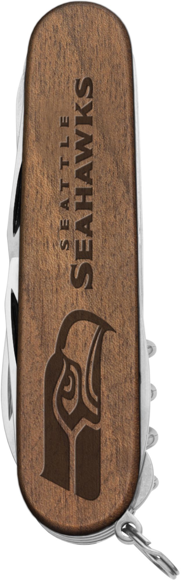 Sports Vault Seattle Seahawks Classic Wood Pocket Multi-Tool product image