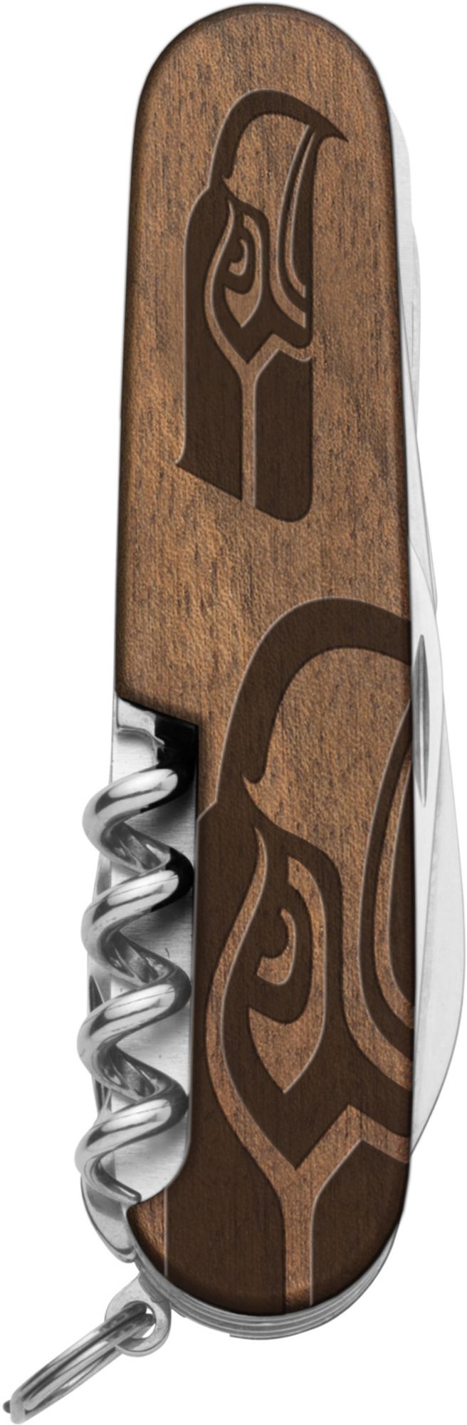 Sports Vault Seattle Seahawks Classic Wood Pocket Multi-Tool product image