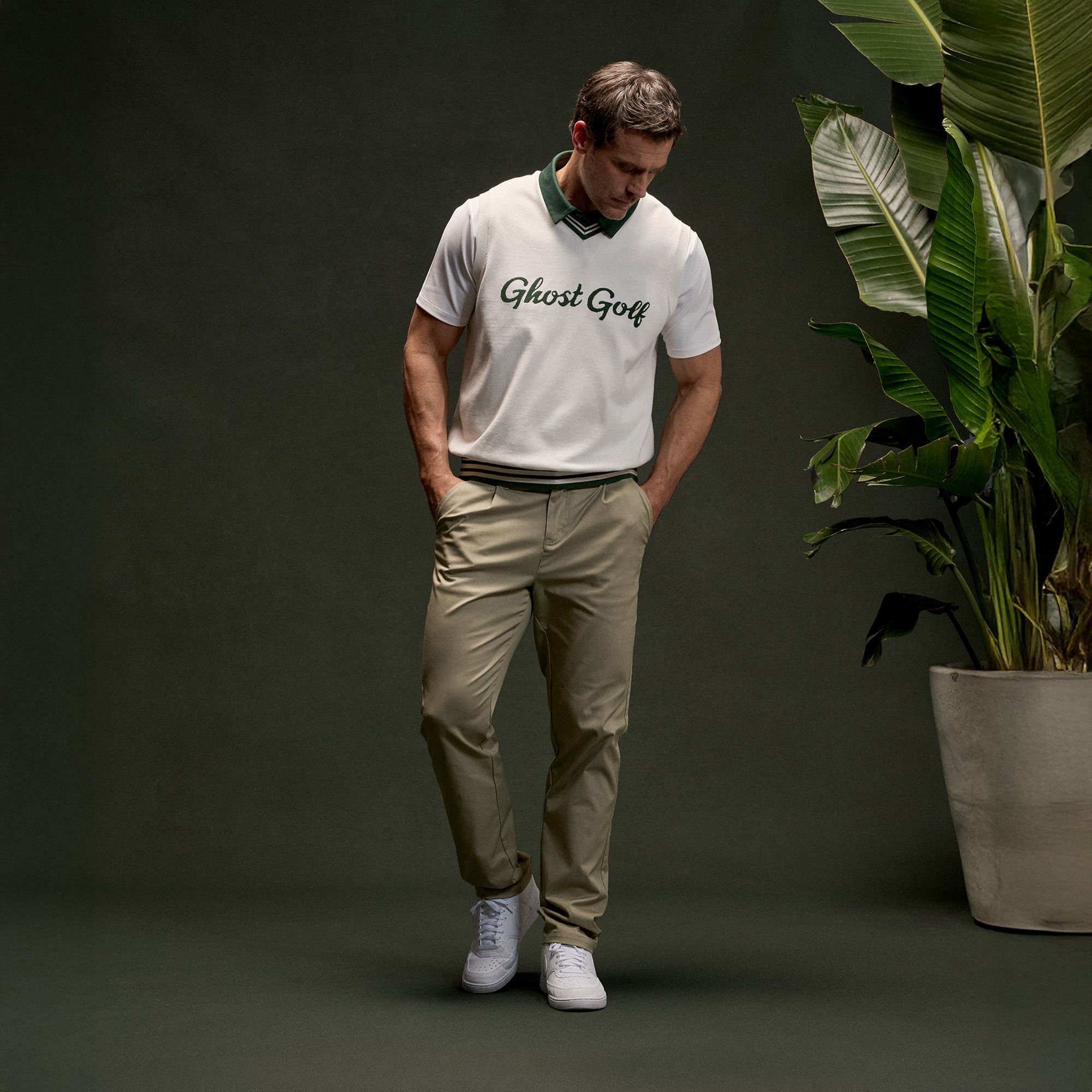 GHOST GOLF Men's 32" Patrons Pleated Golf Pant product image