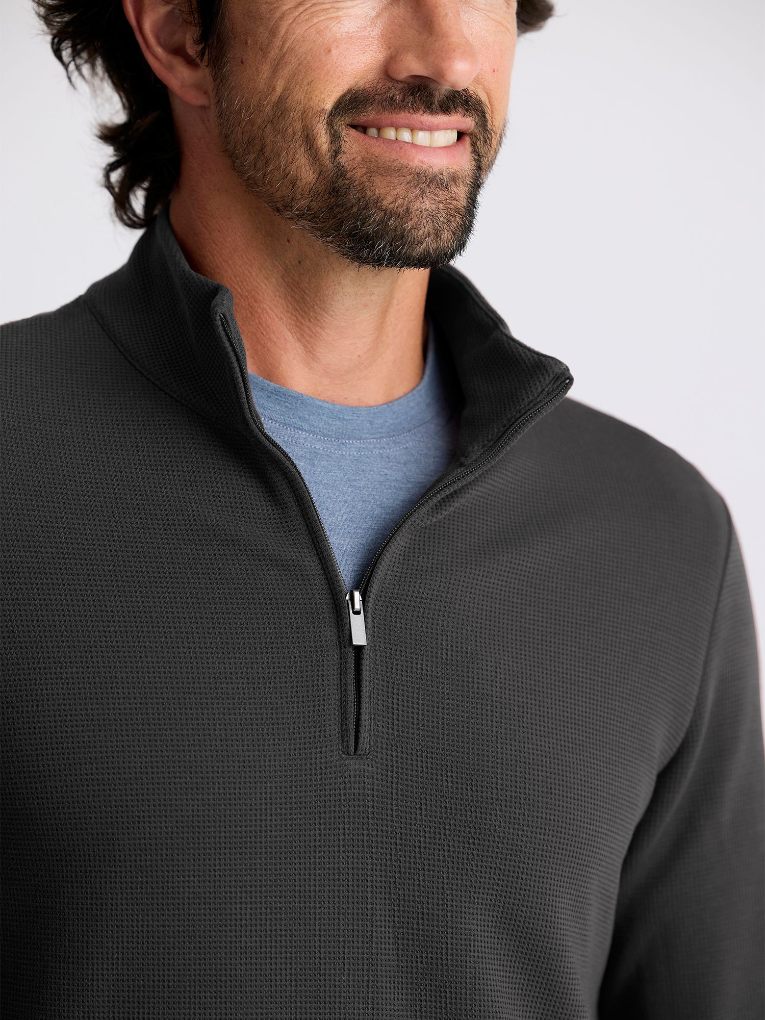 Free Fly Men's Waffle 1/4 Zip Pullover product image