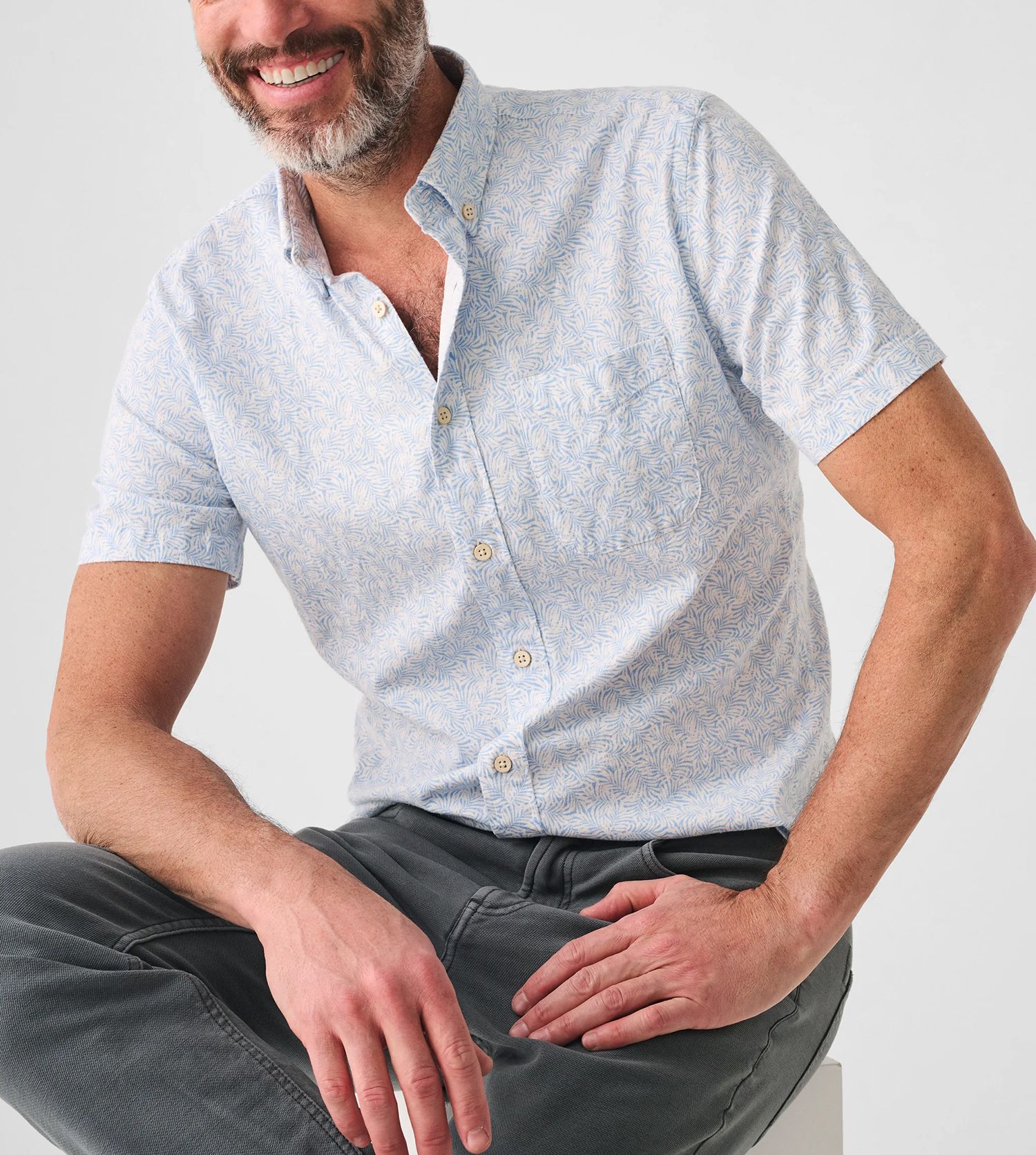 Faherty Men's Short Sleeve Breeze Shirt product image
