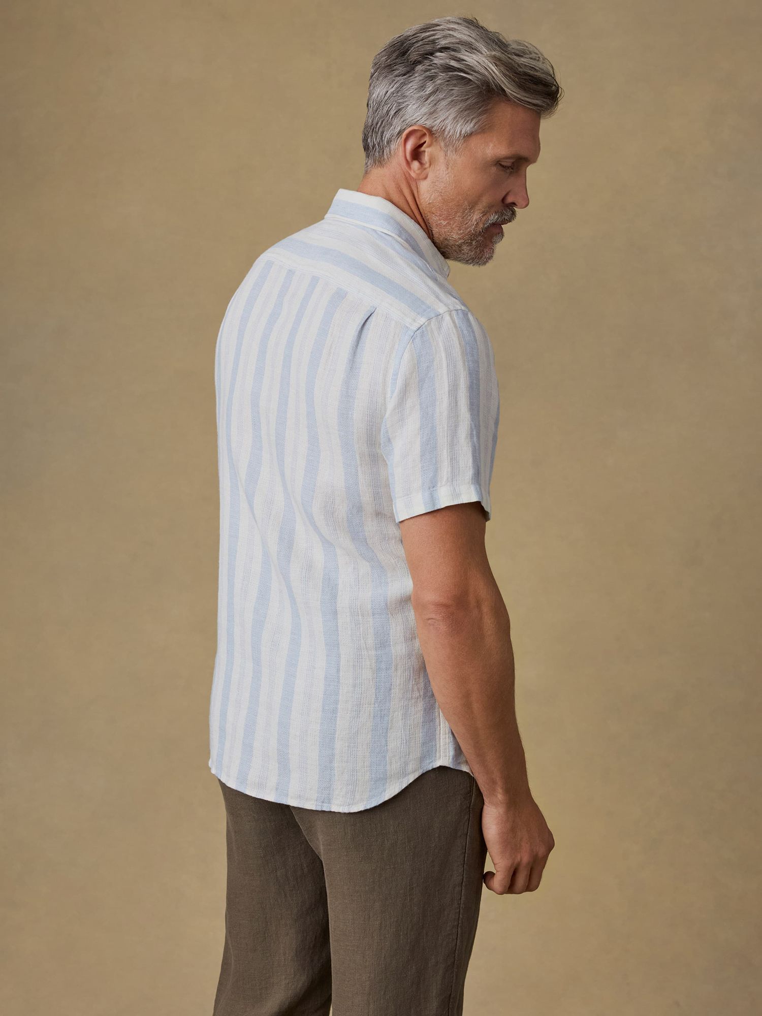 Faherty Men's Palma Linen Short Sleeve Shirt product image