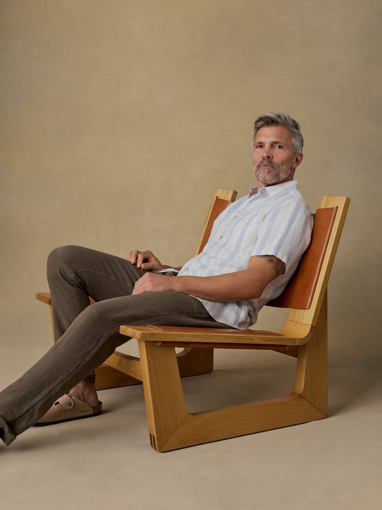 Faherty Men's Palma Linen Short Sleeve Shirt product image