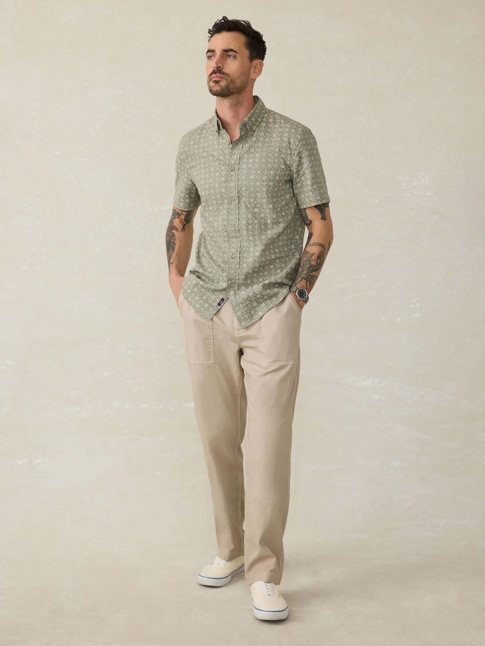 Faherty Men's Breeze Short Sleeve Shirt product image