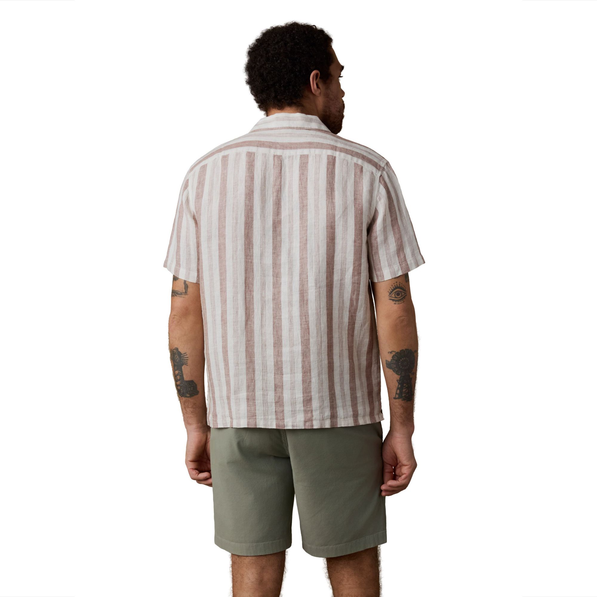 Faherty Men's Palma Linen Camp Short Sleeve Shirt product image