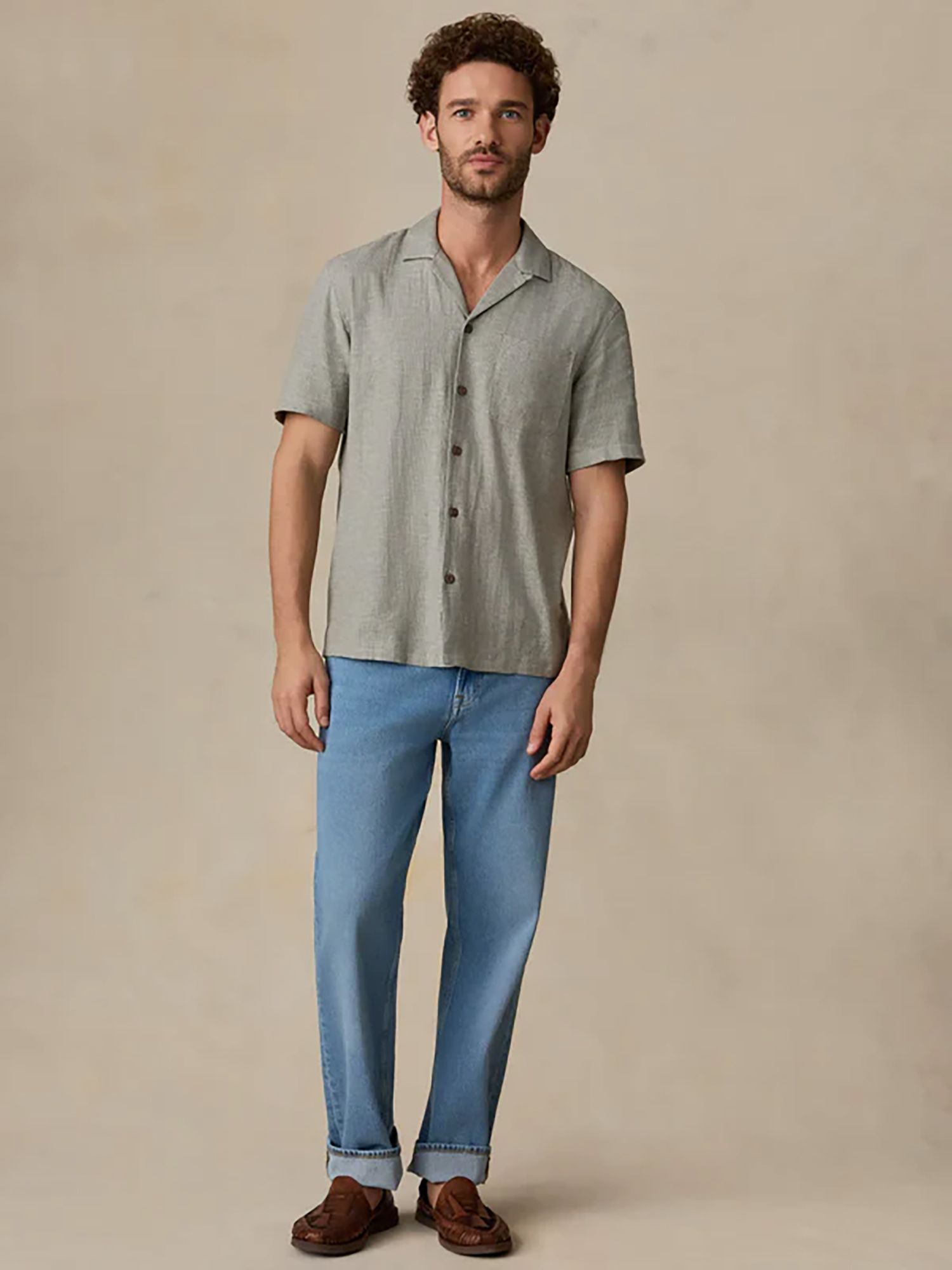 Faherty Men's Breeze Camp Short Sleeve Shirt product image
