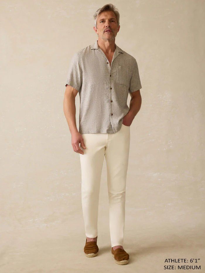 Faherty Men's Breeze Camp Short Sleeve Shirt product image