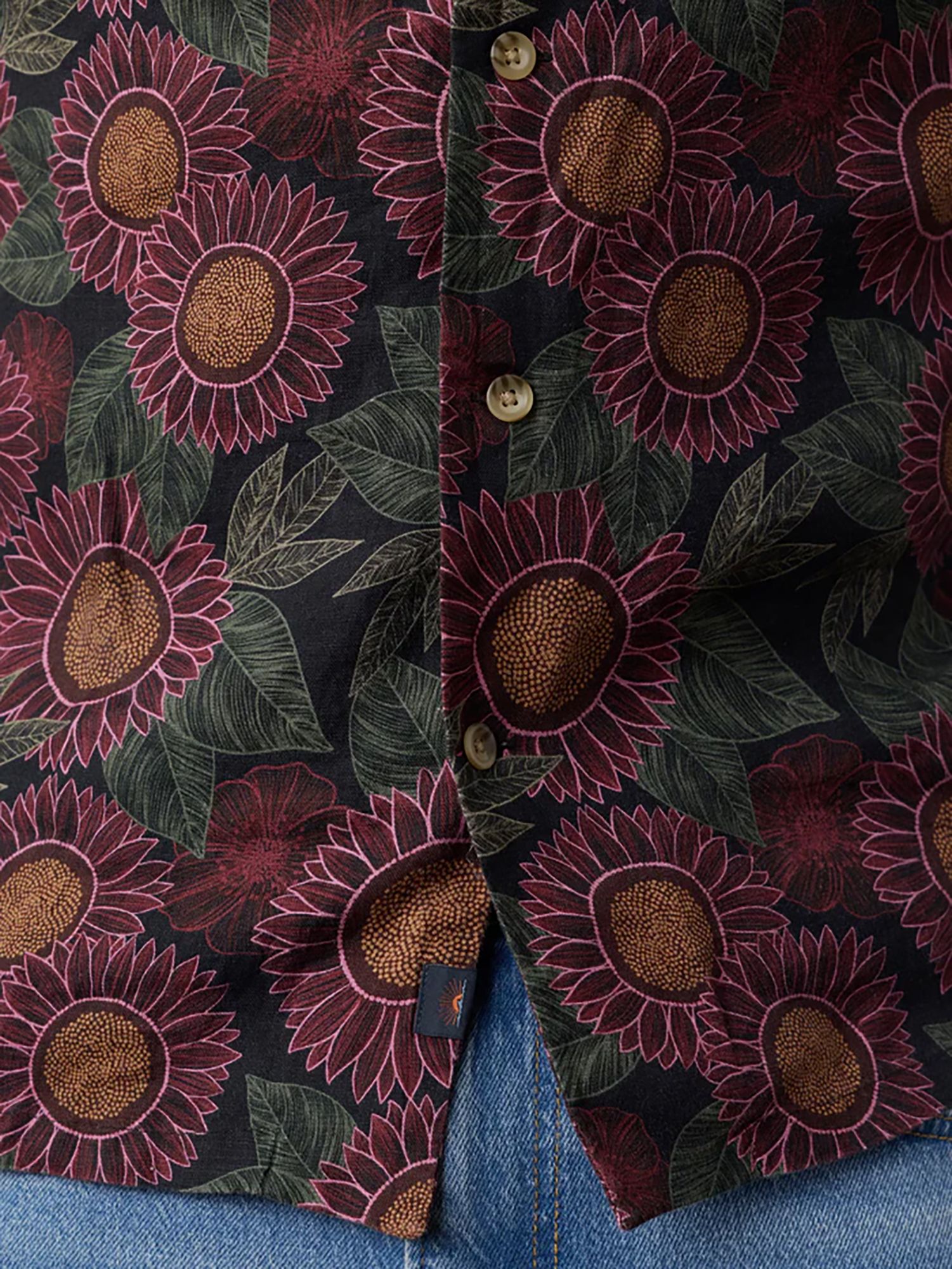 Faherty Men's Reserve Basque Short Sleeve Camp Shirt product image