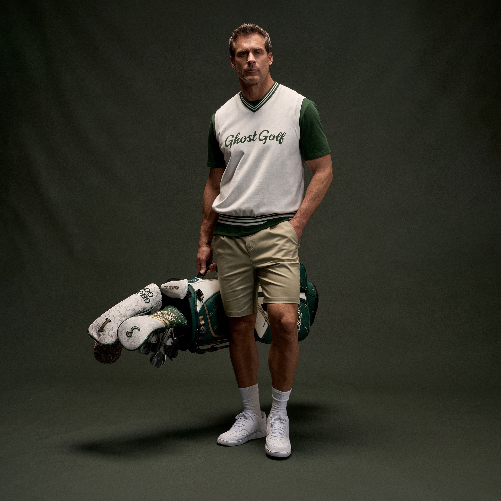 GHOST GOLF Men's 8” Patrons Pleated Golf Short product image