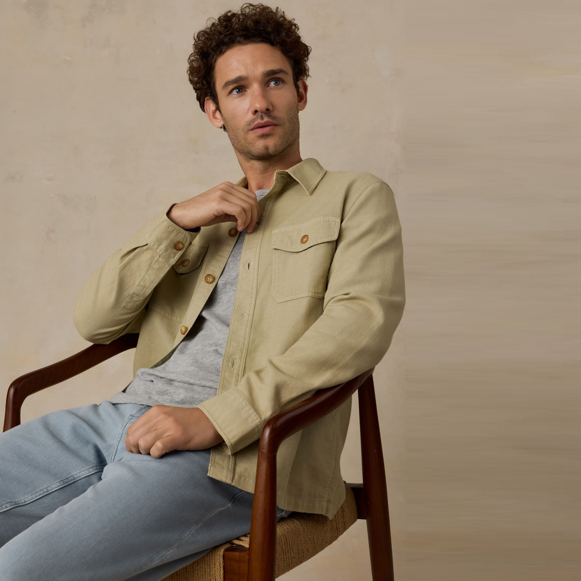 Faherty Men's Tropic Surplus Shirt product image