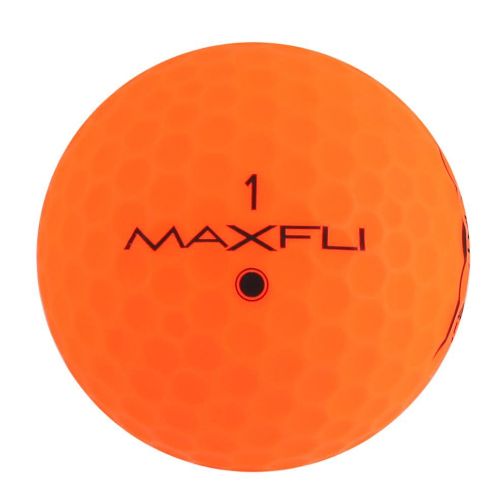 Maxfli 2021 Softfli Matte Orange Personalized Golf Balls product image