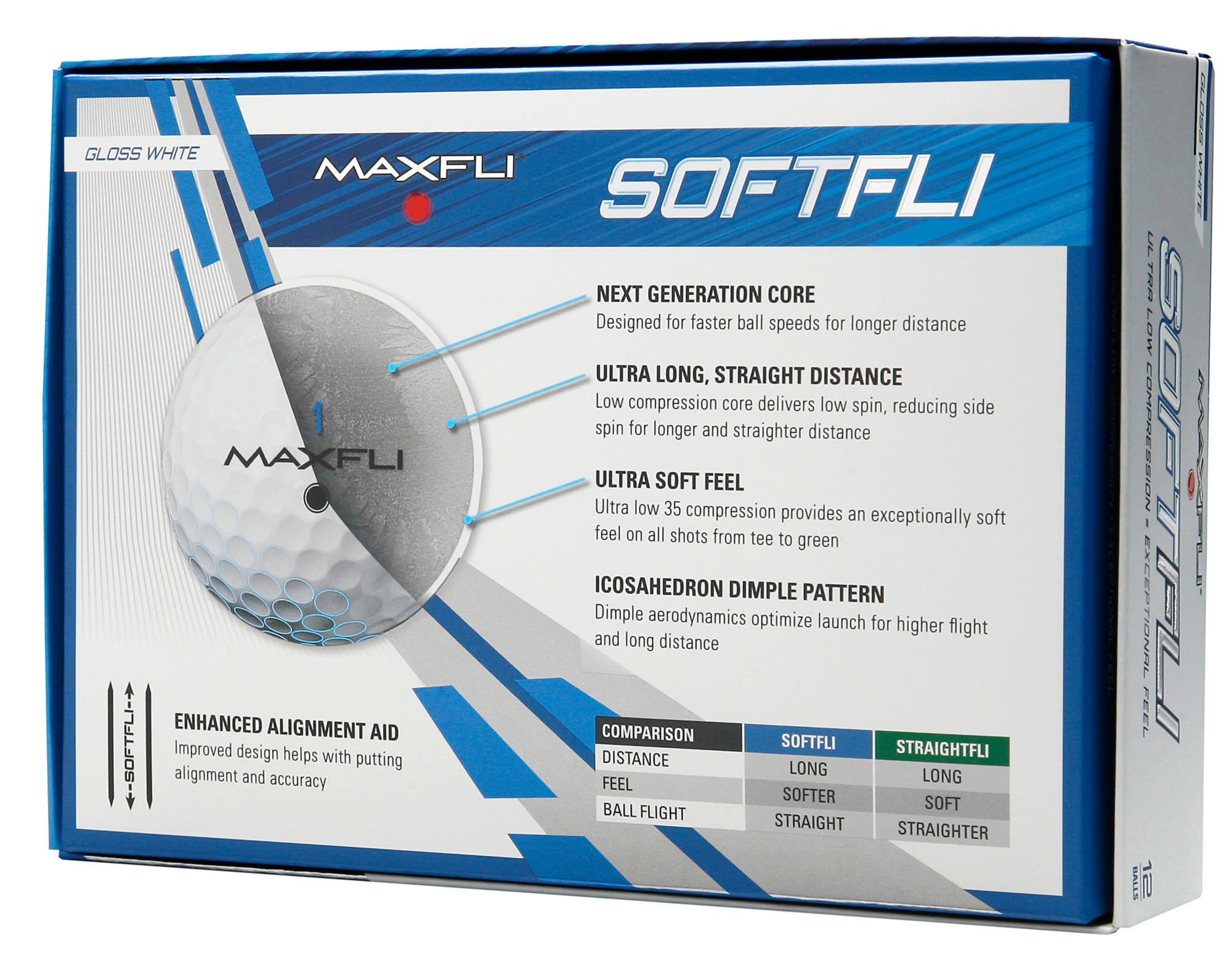 Maxfli 2021 Softfli Golf Balls product image