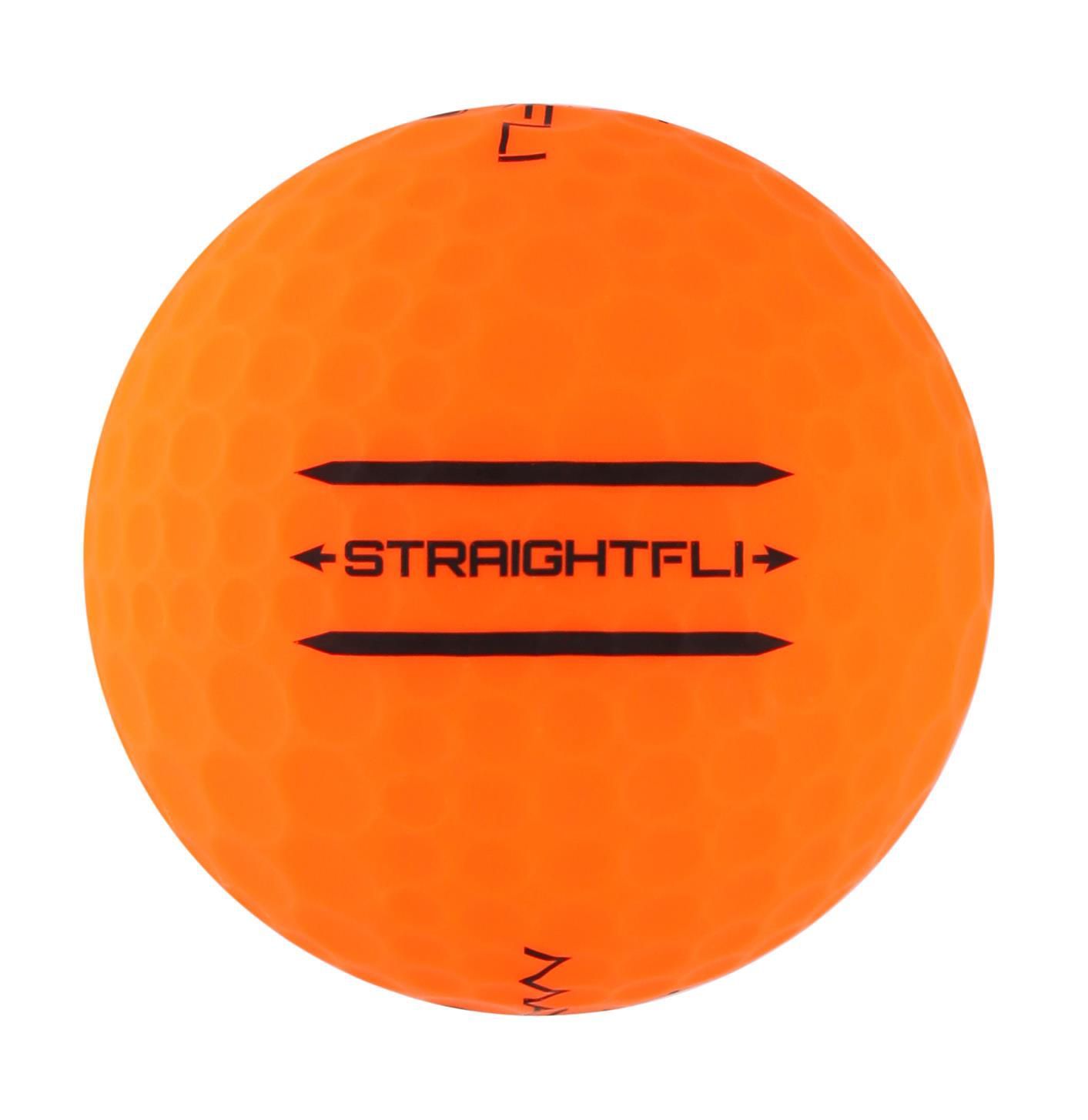 Maxfli 2021 Straightfli Orange Personalized Golf Balls product image