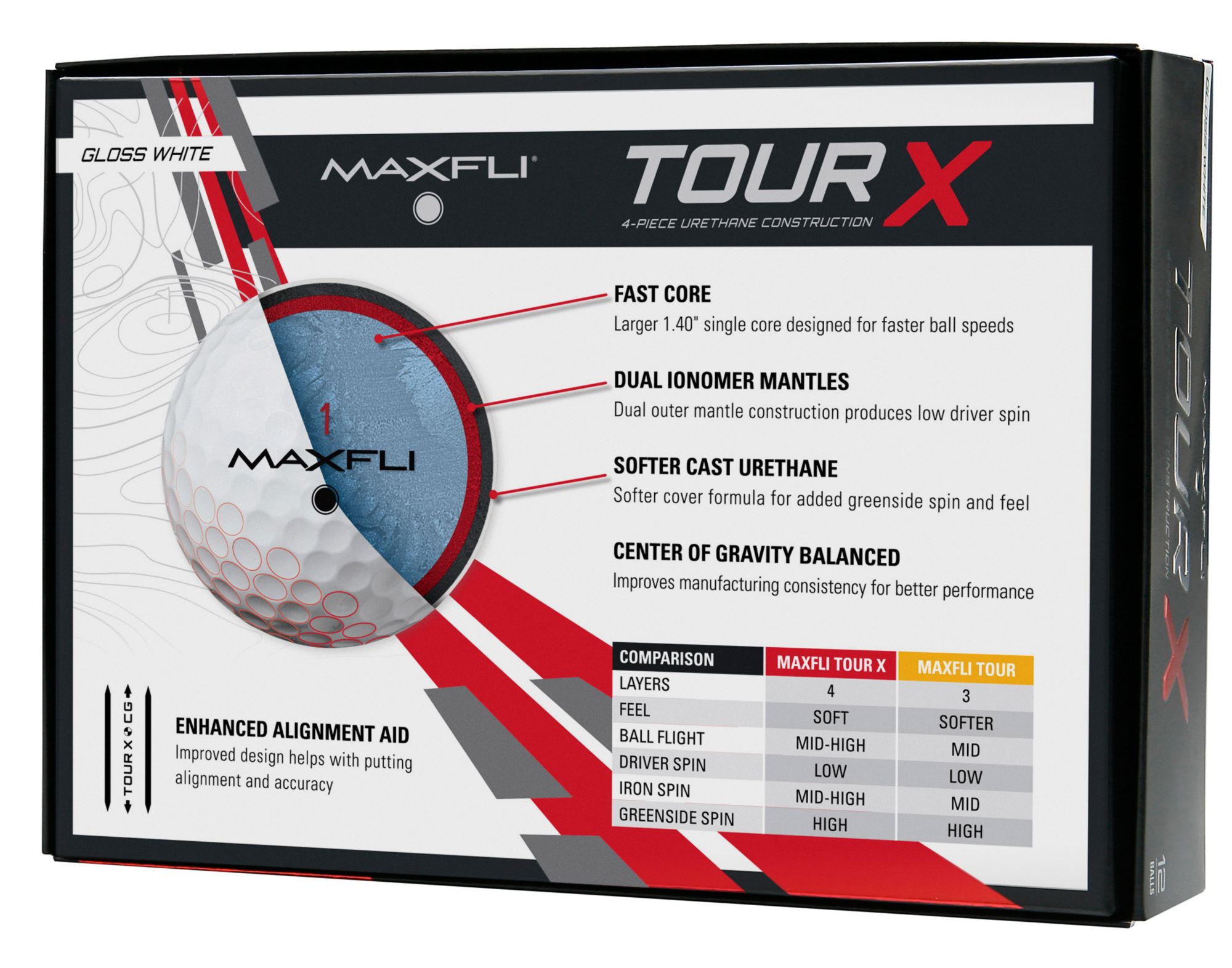 Maxfli 2021 Tour X Golf Balls product image
