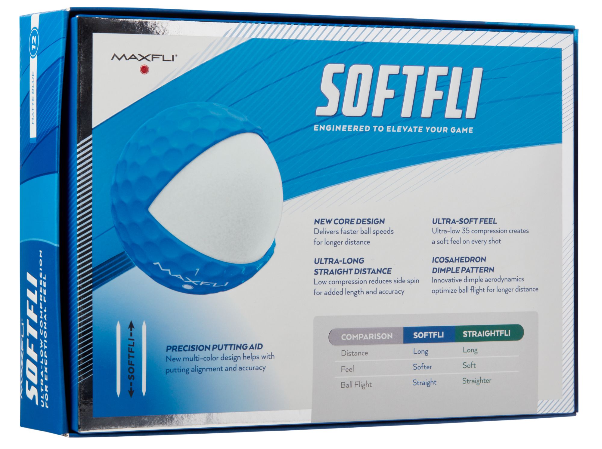 Maxfli 2023 Softfli Matte Golf Balls product image