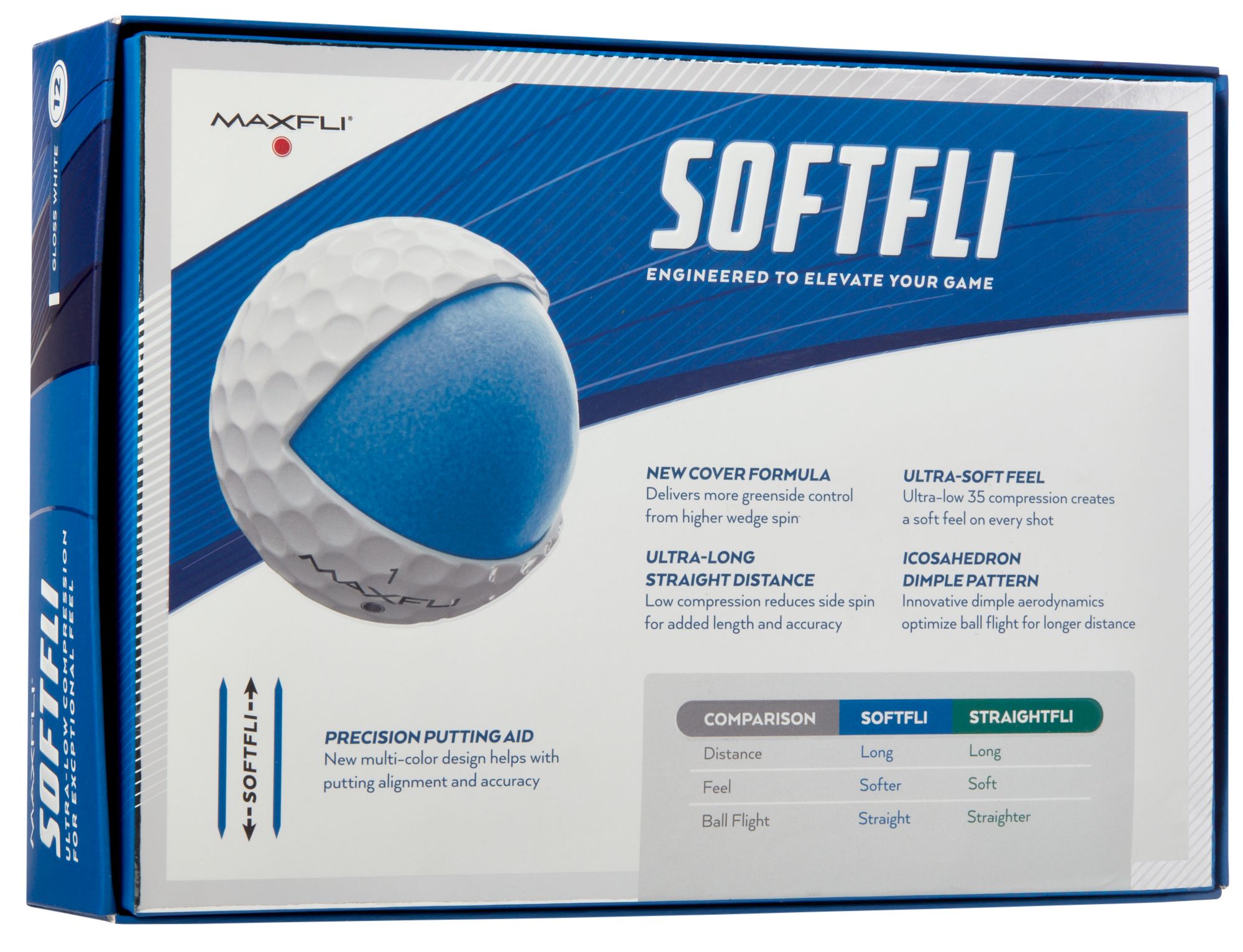 Maxfli 2023 Softfli Personalized Golf Balls product image