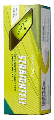 Maxfli 2023 Straightfli Matte Yellow Golf Balls product image