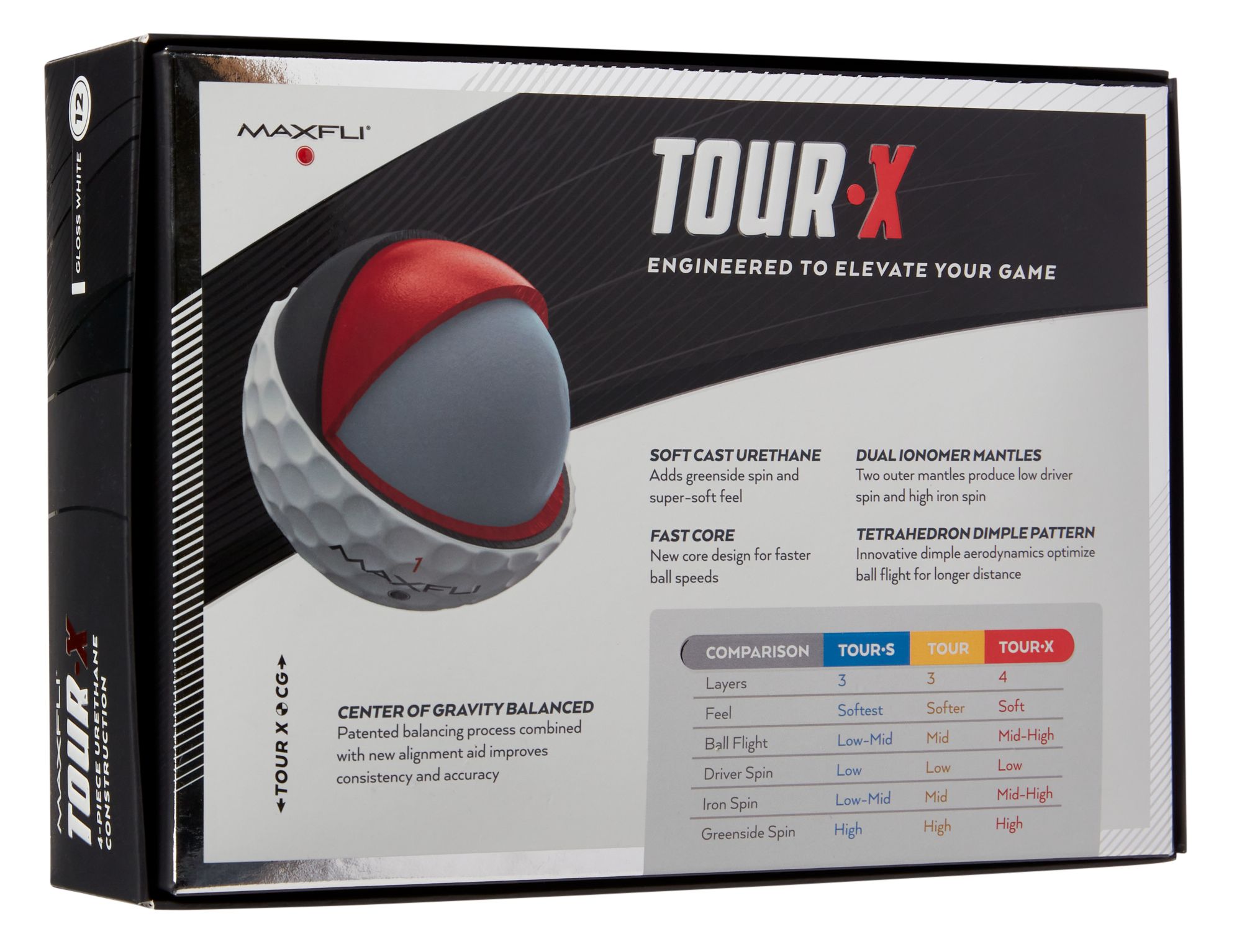 Maxfli 2023 Tour X Personalized Golf Balls product image