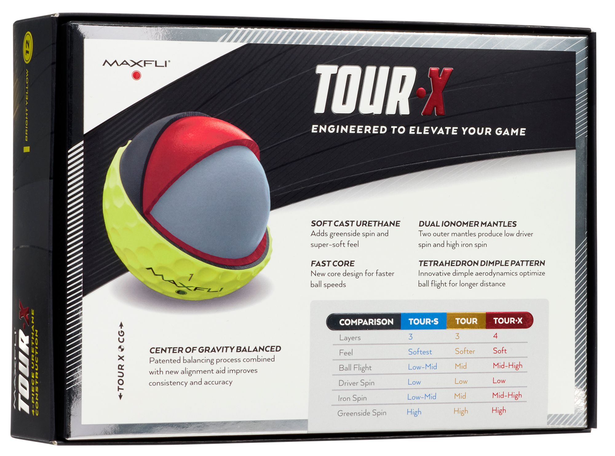 Maxfli 2023 Tour X Golf Balls product image