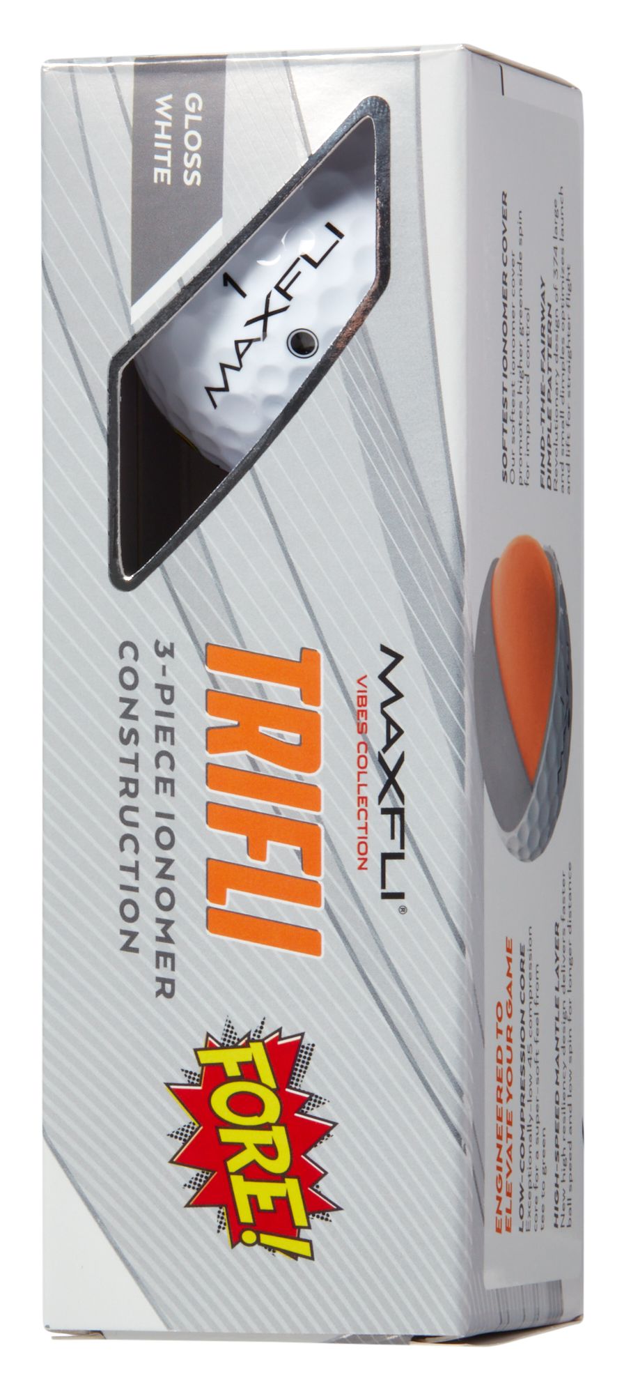 Maxfli 2023 TriFli Fore Vibes Golf Balls product image