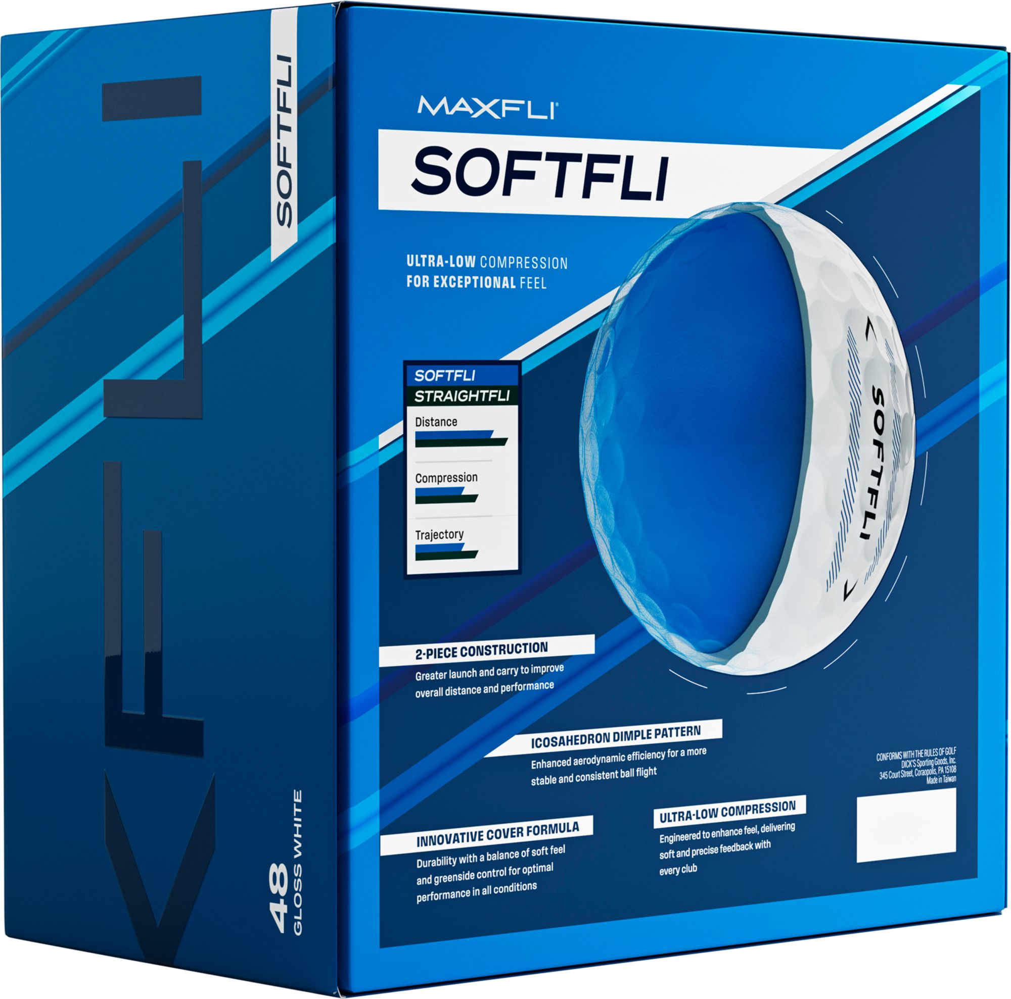 Maxfli SoftFli Golf Balls - 48 Pack product image