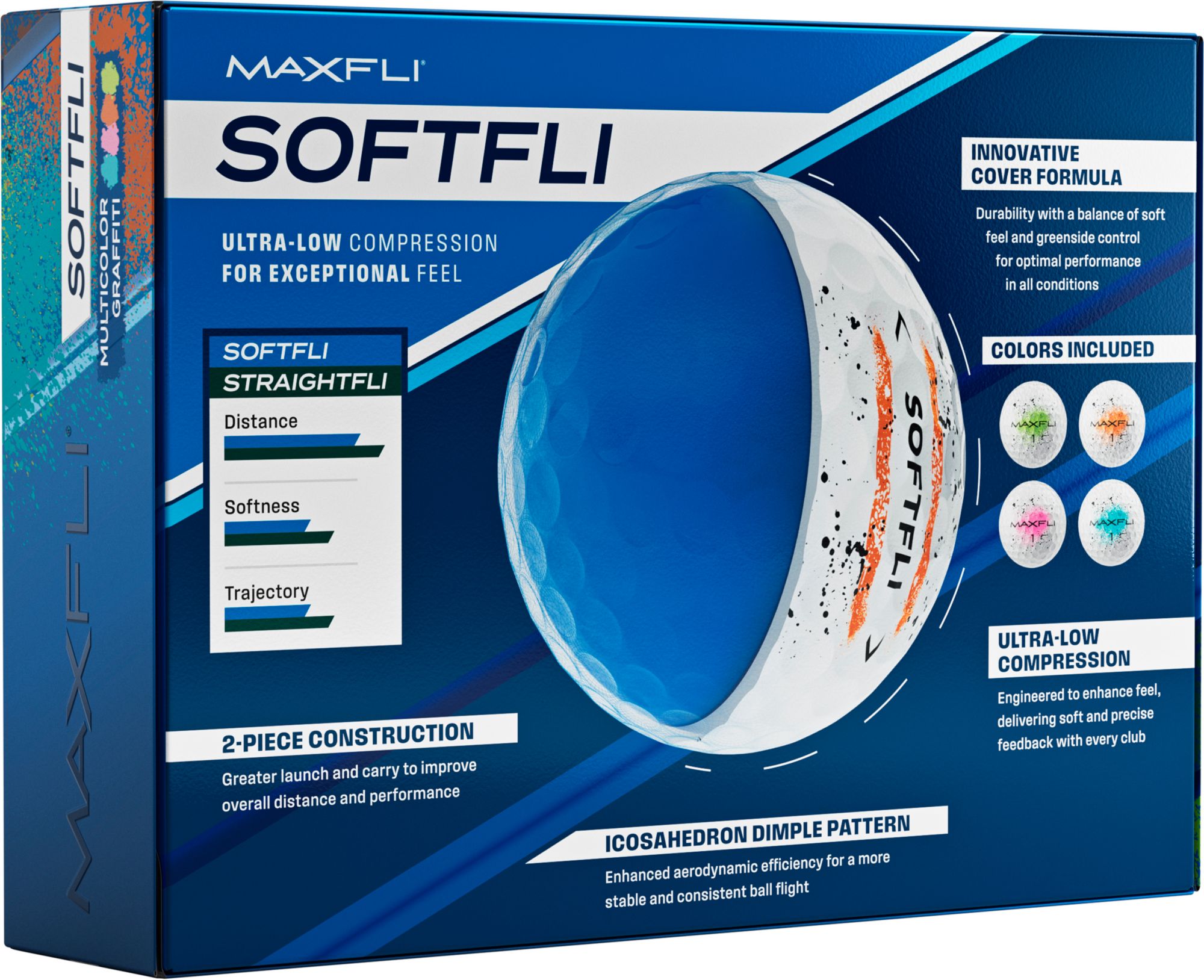 Maxfli SoftFli Graffiti Golf Balls product image