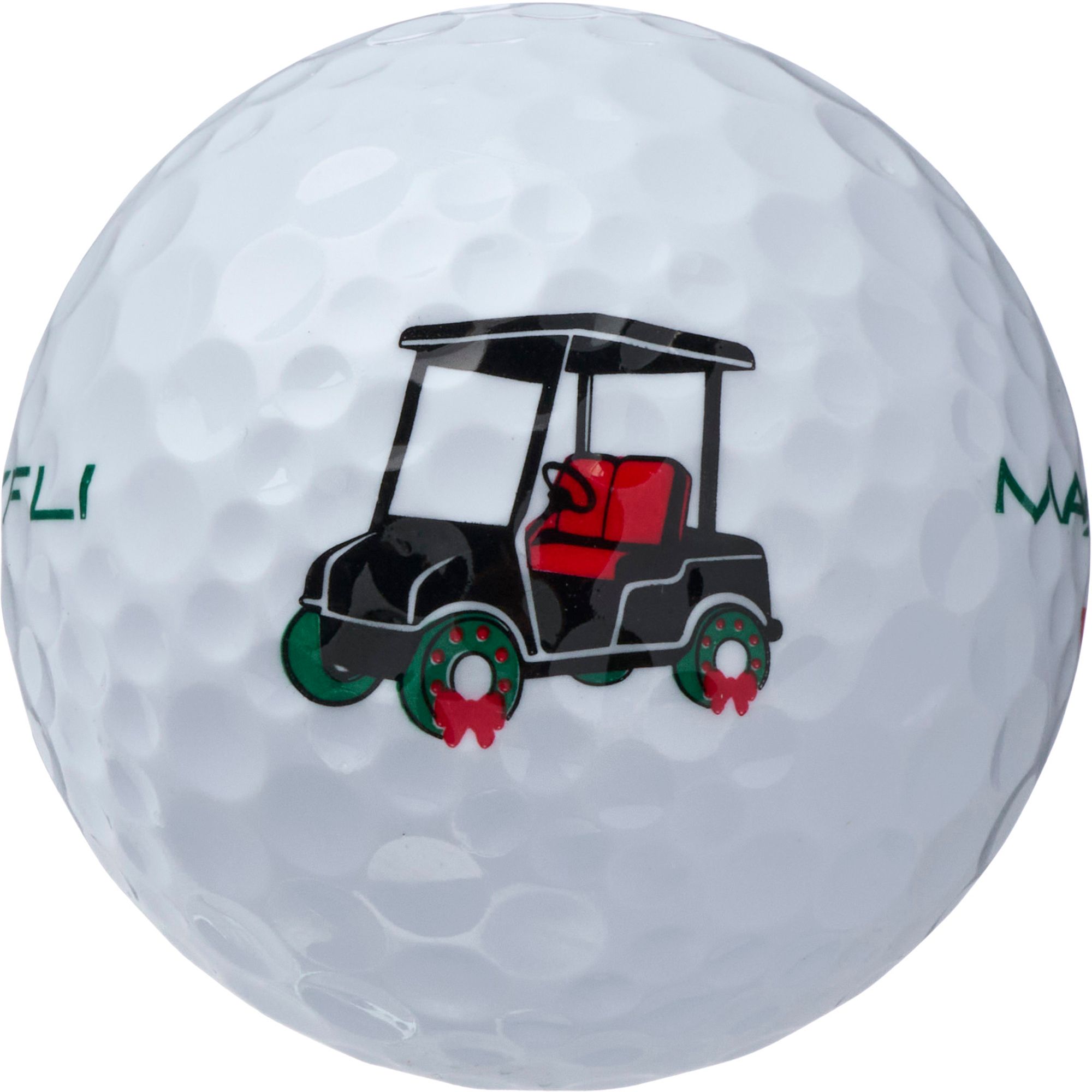 Maxfli Revolution Candy Cane Golf Balls product image