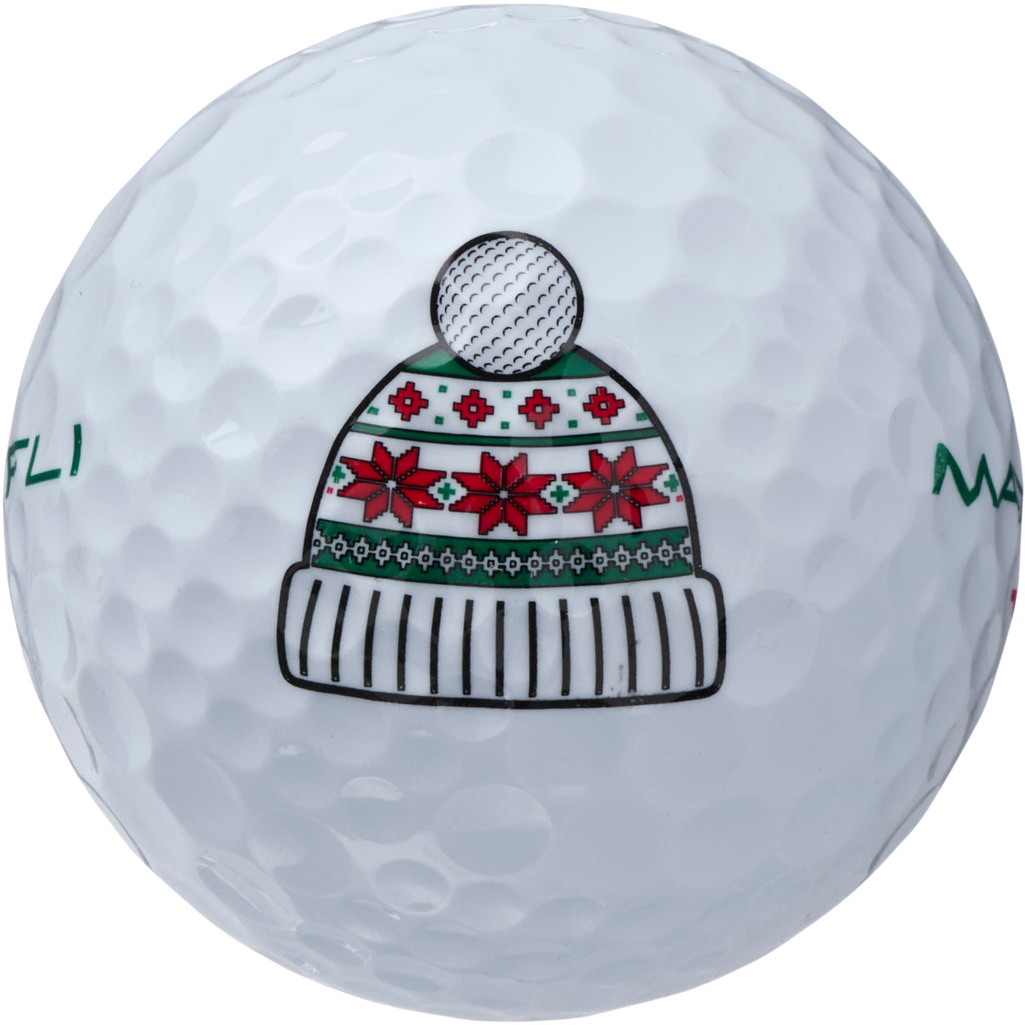 Maxfli Revolution Candy Cane Golf Balls product image