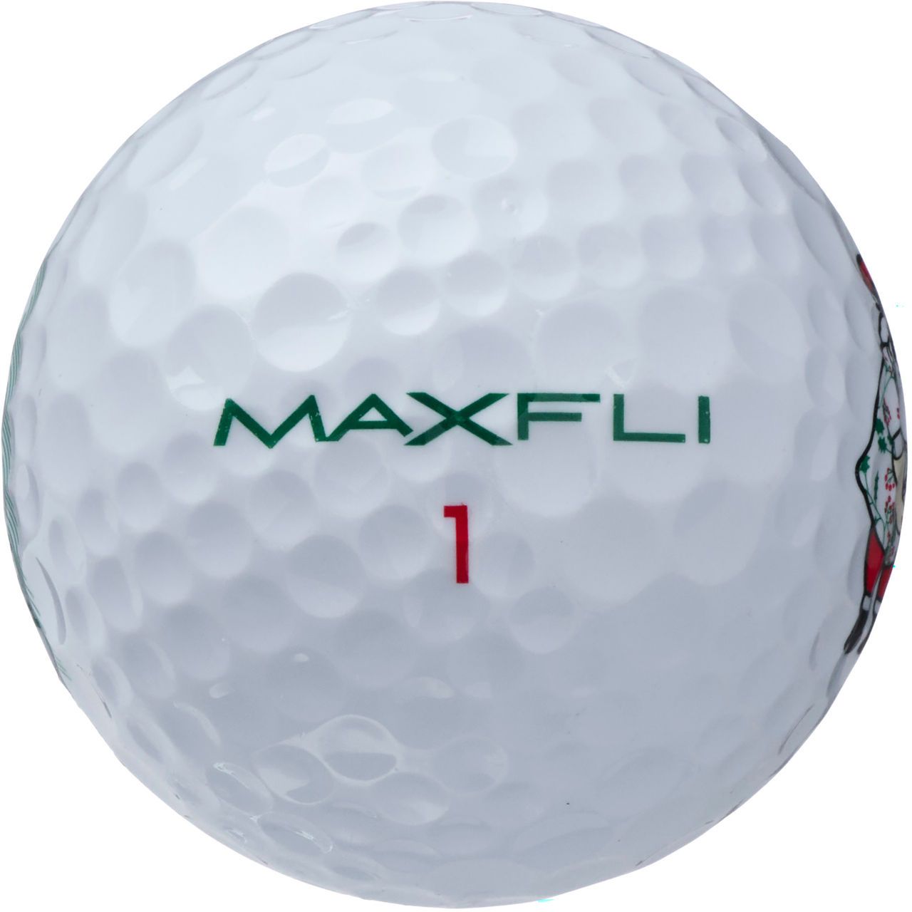 Maxfli Revolution Candy Cane Golf Balls product image