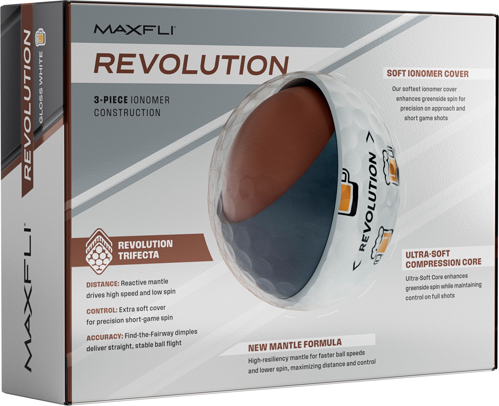 Maxfli Revolution Icon Golf Balls product image
