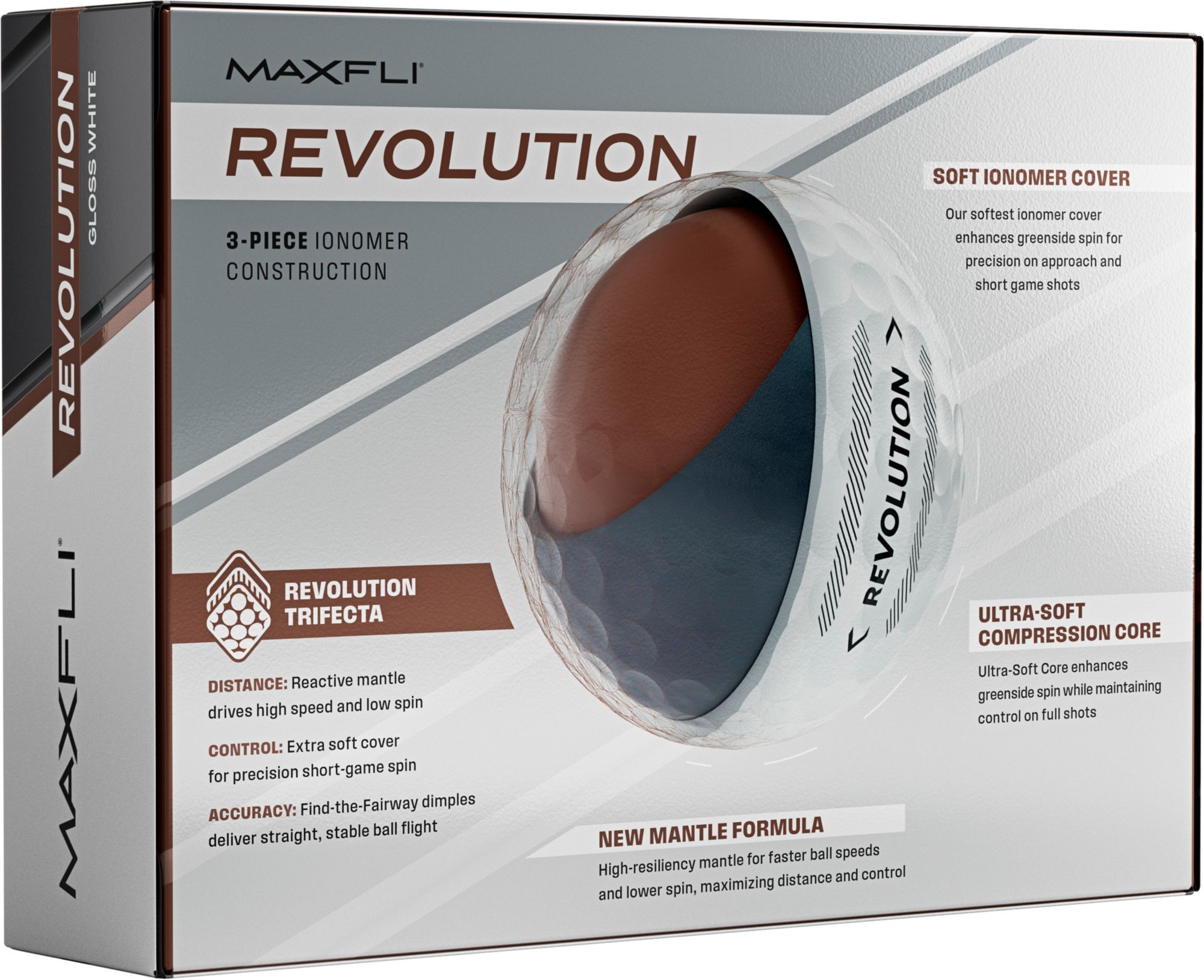 Maxfli Revolution Personalized Golf Balls product image