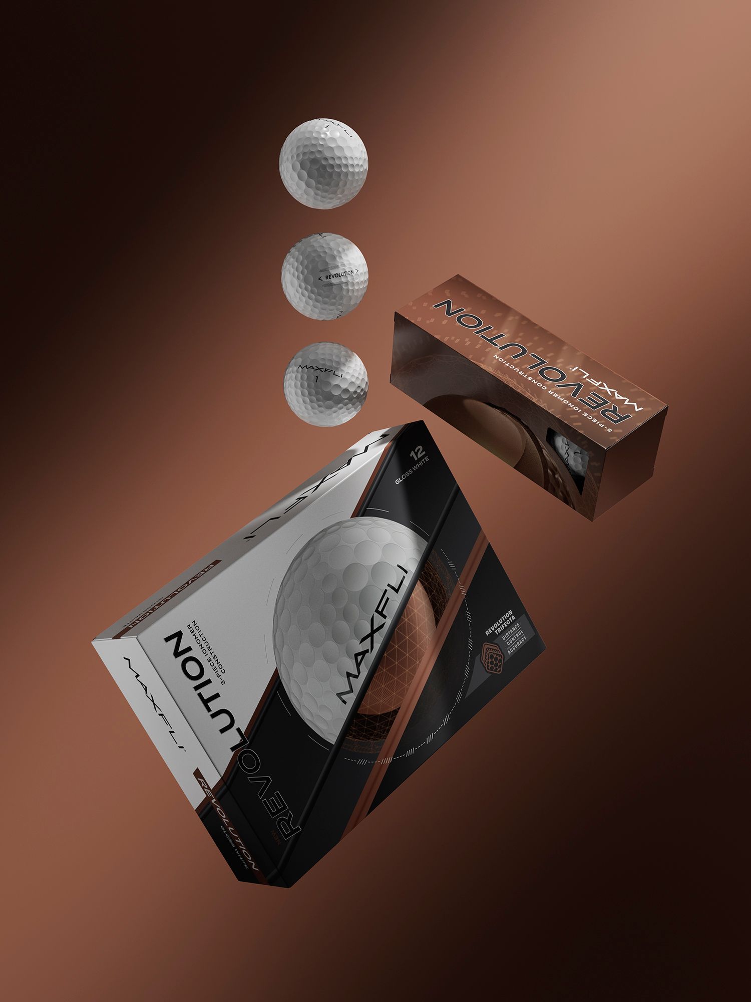 Maxfli Revolution Golf Balls - 48-Pack product image