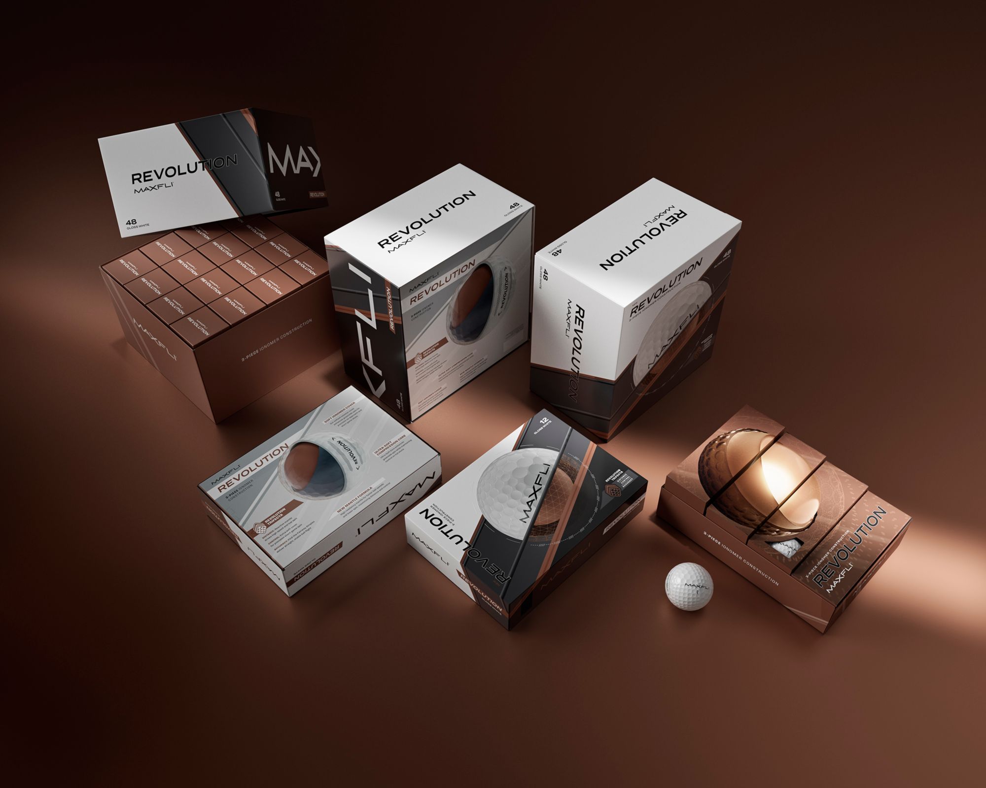 Maxfli Revolution Golf Balls - 48-Pack product image