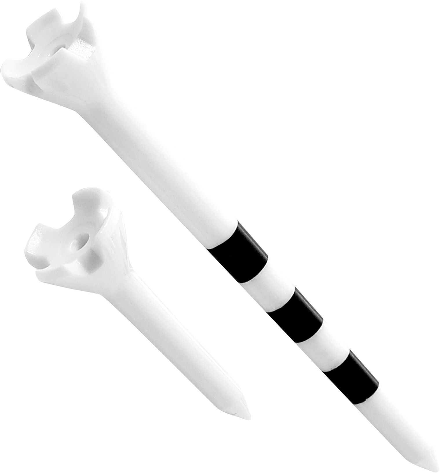 Maxfli Performance Series Low Resistance 3.25” & 1.5” White Golf Tees – 50-Pack