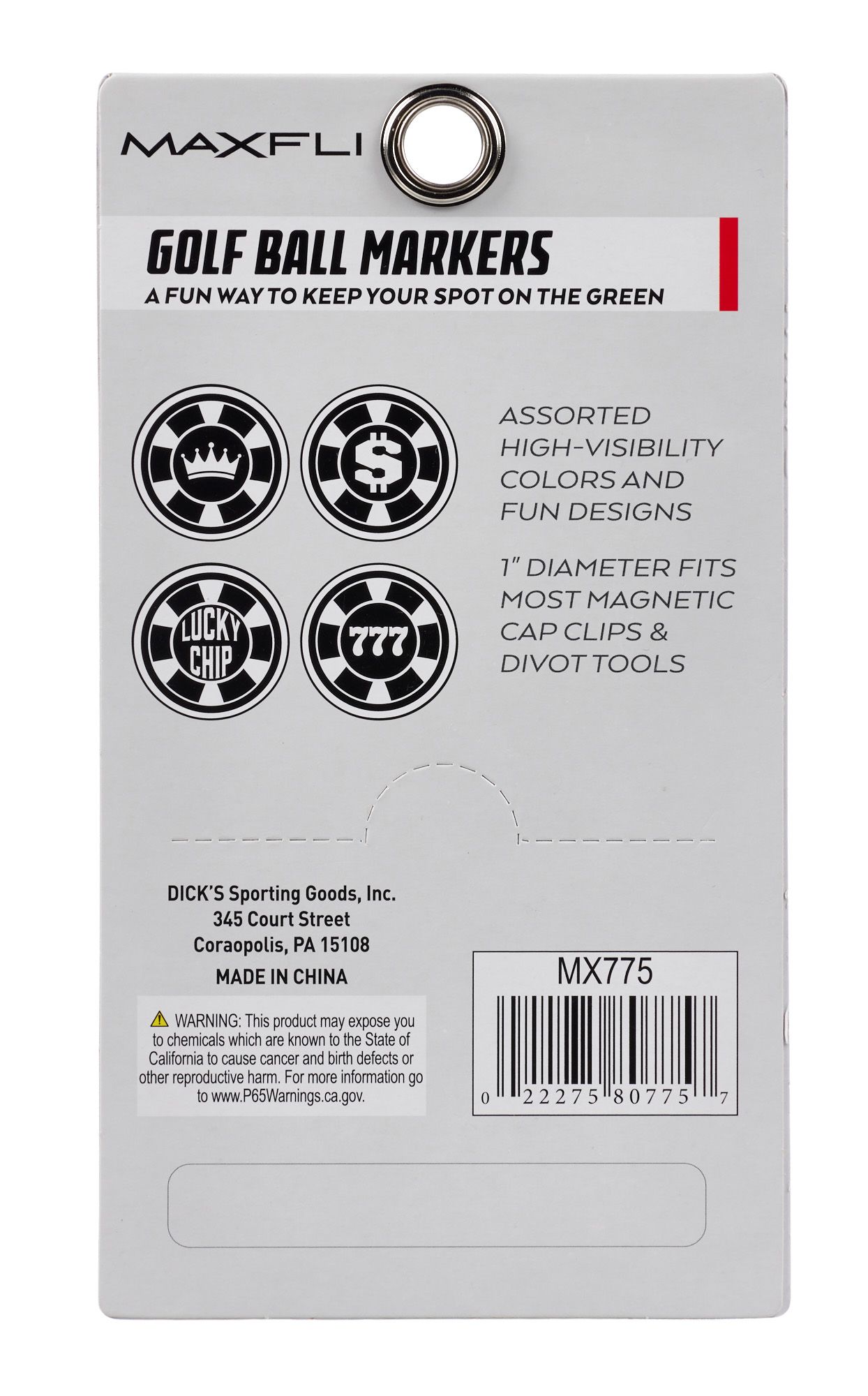 Maxfli Poker Ball Markers product image