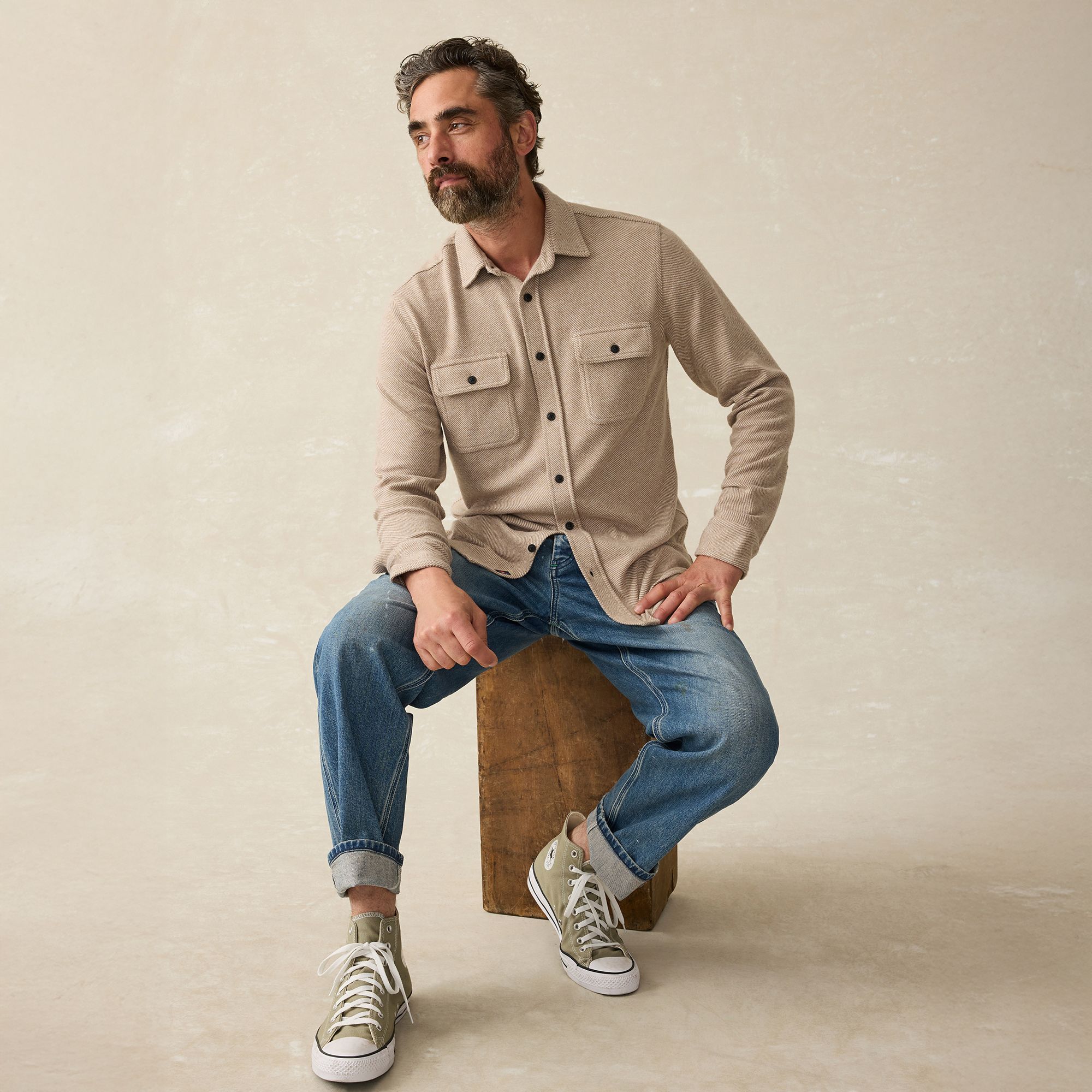 Faherty Men's Legend Sweater Shirt product image