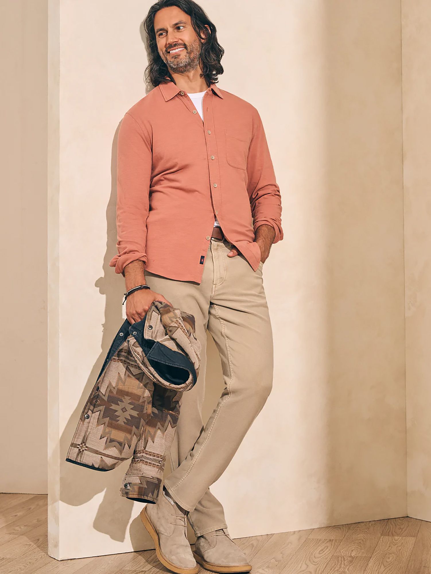 Faherty Men's Knit Seasons Shirt product image