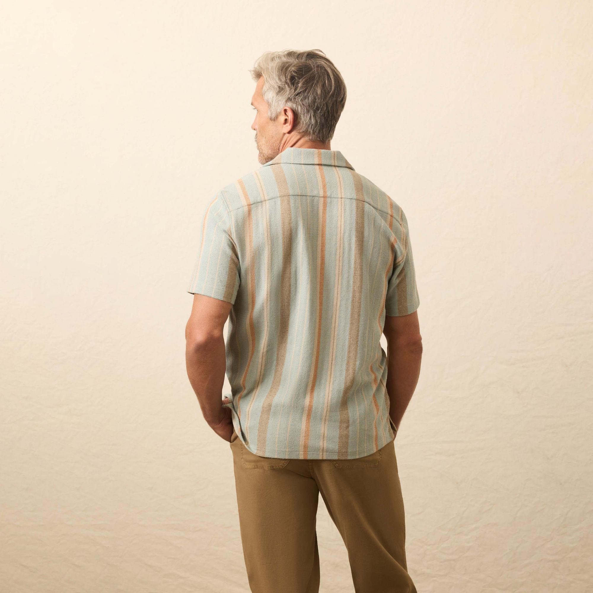 Faherty Men's Oasis Short Sleeve Woven Shirt product image